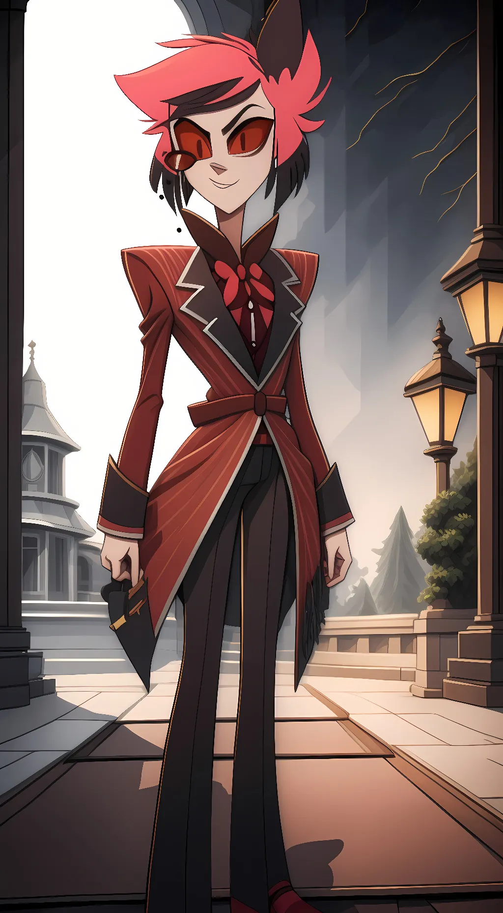 ai character: Alastor  background