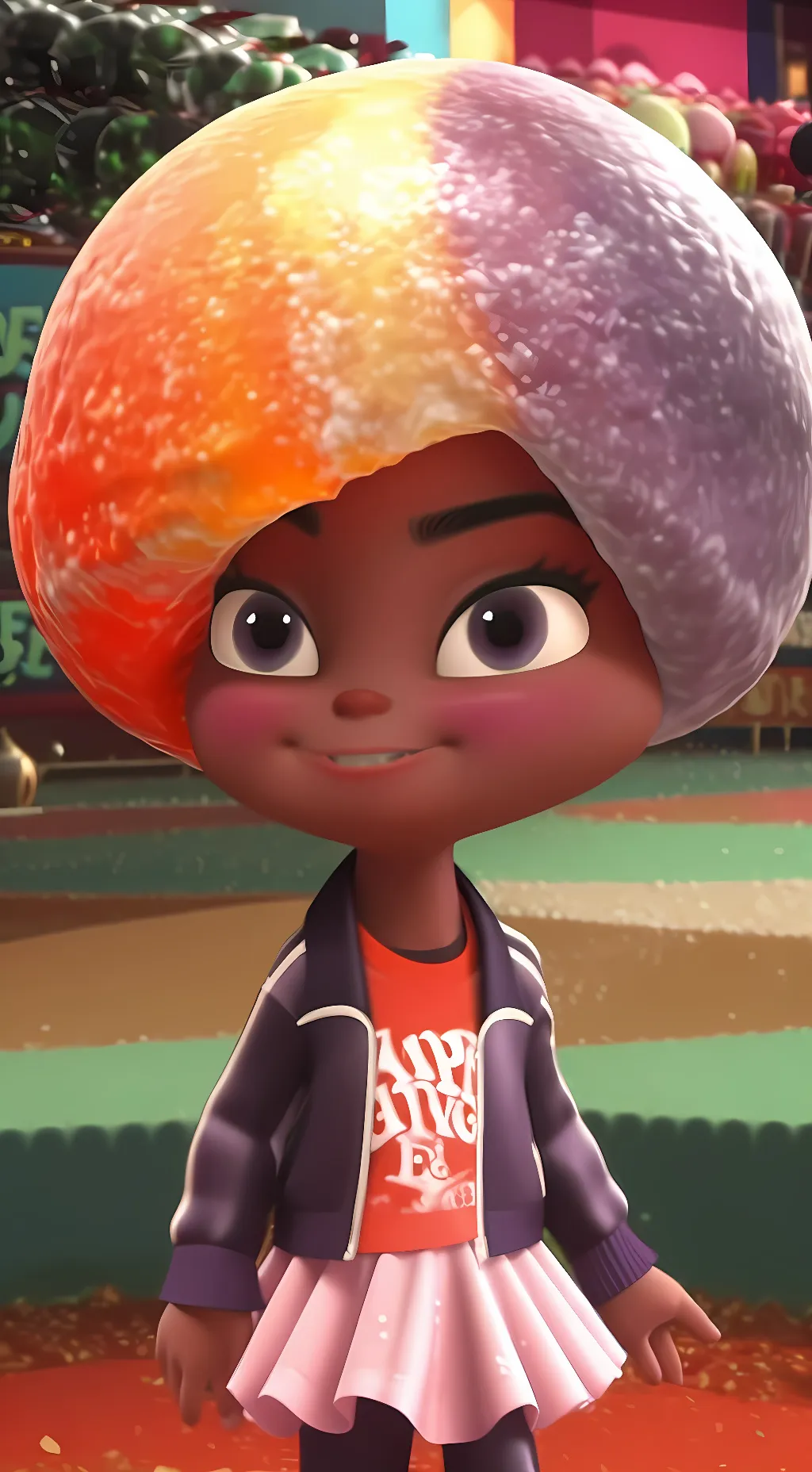 ai character: Snowanna background
