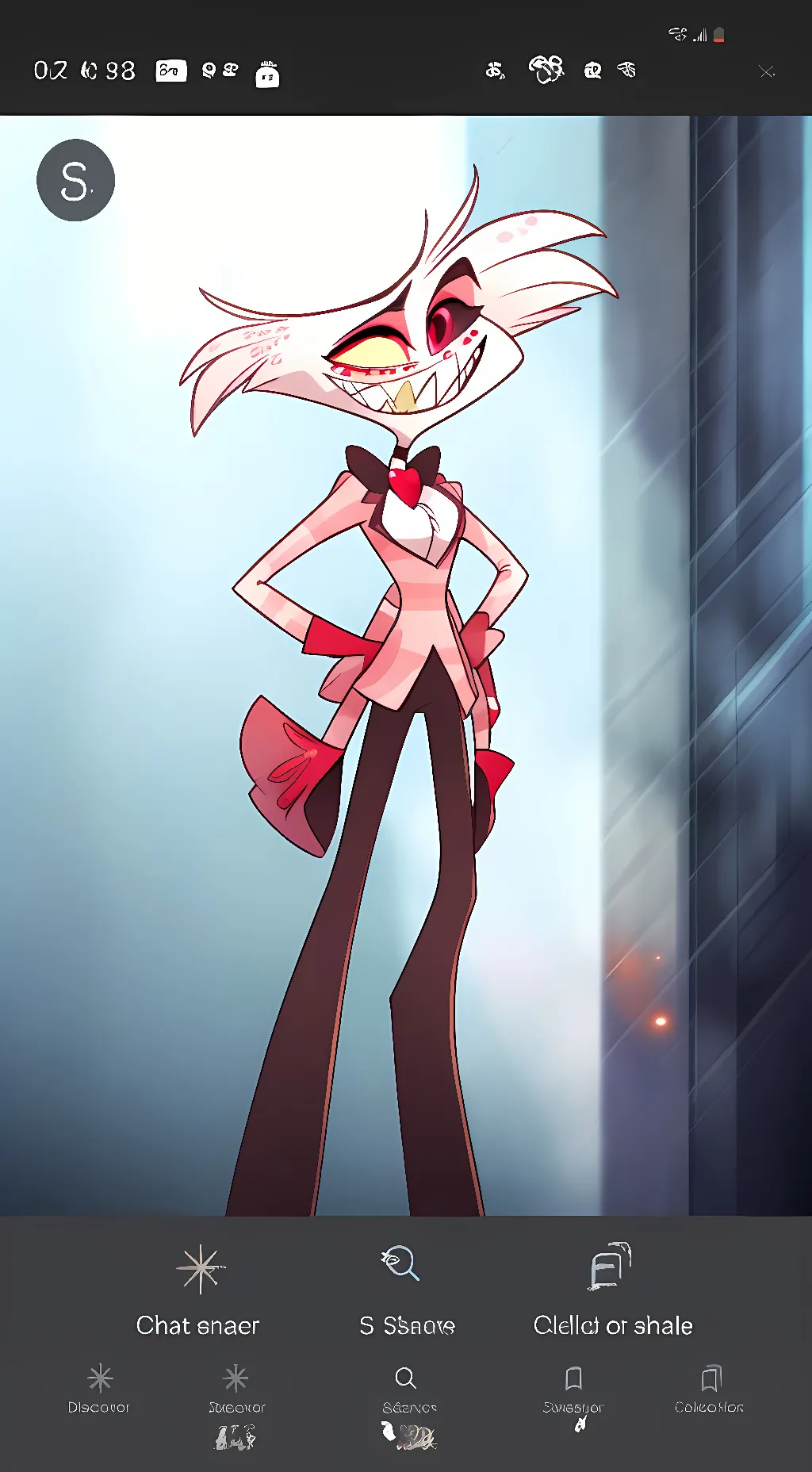 ai character: Angel (again) background