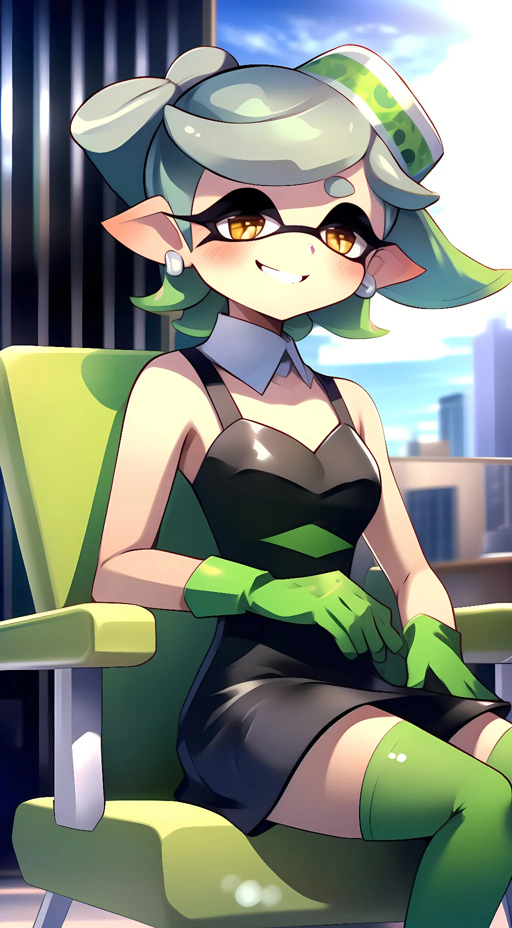 ai character: Marie background