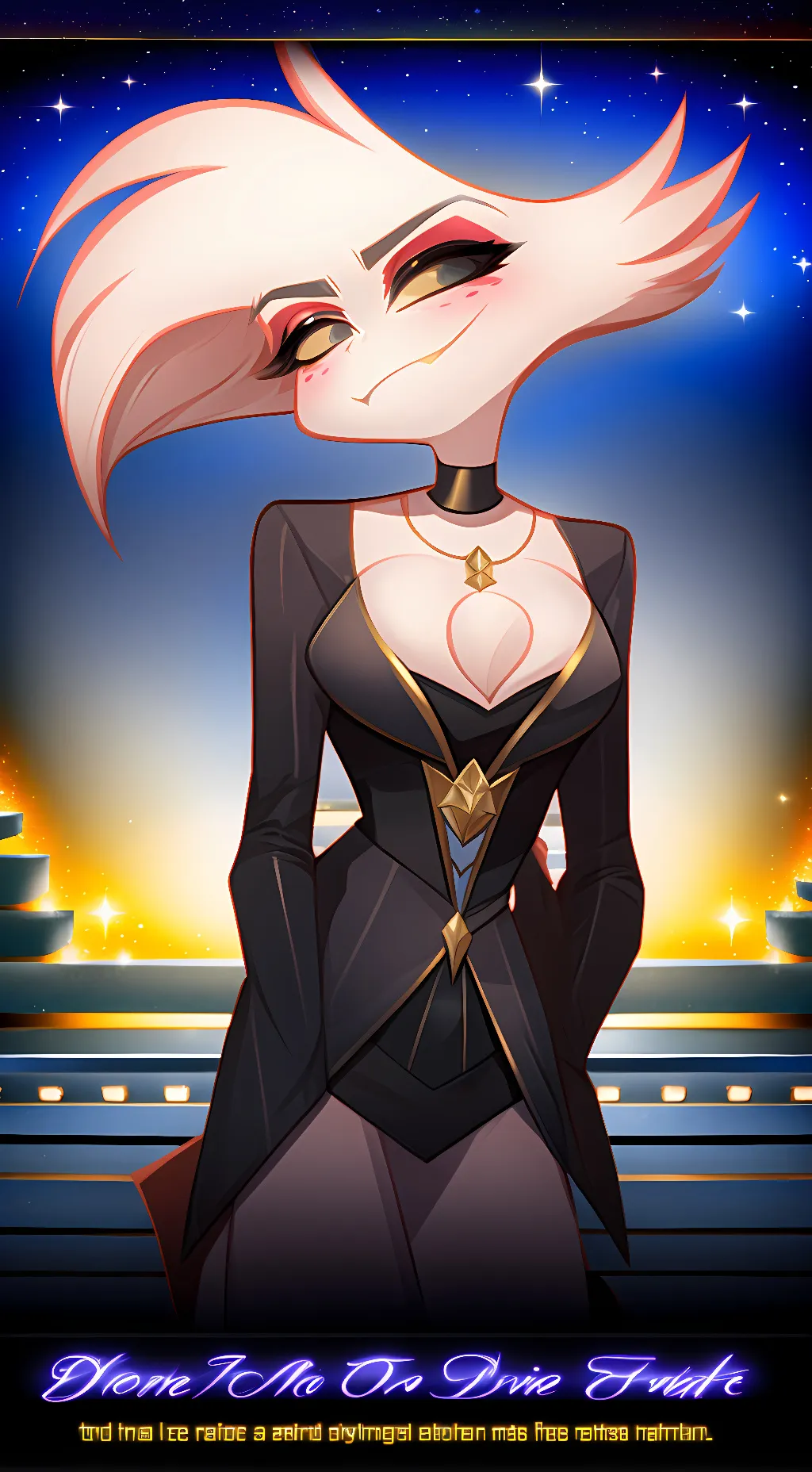 ai character: angel background