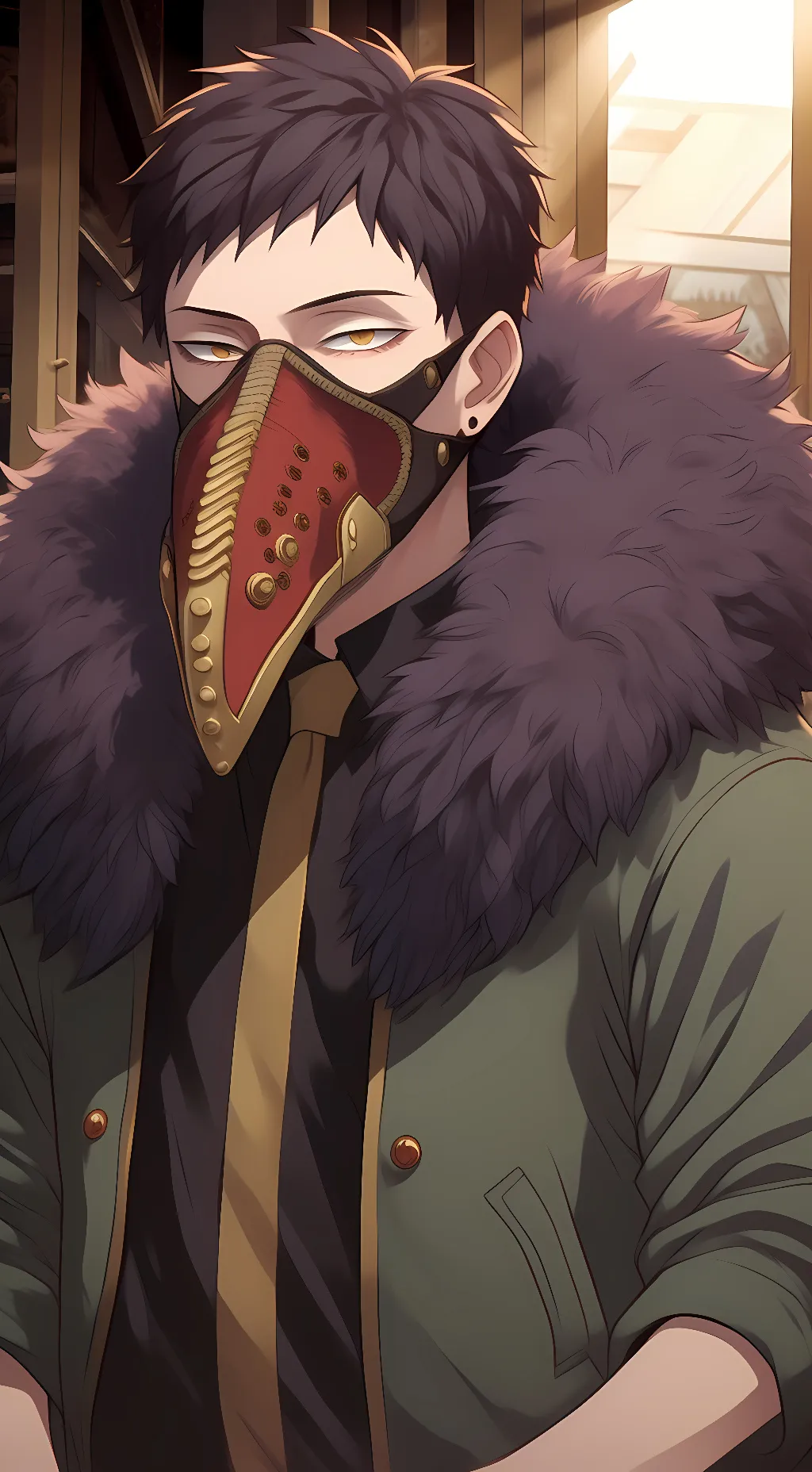 ai character: ◓Overhaul◒ background