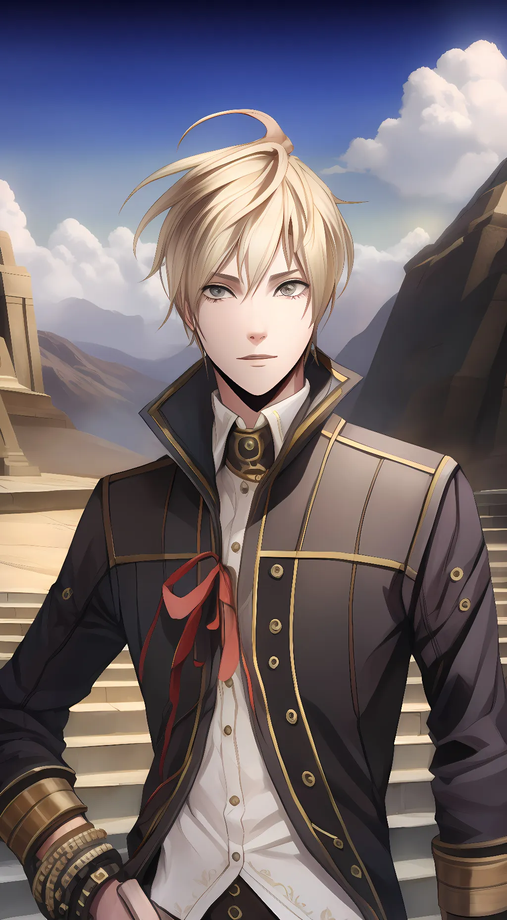 ai character: Julius Visconti  background