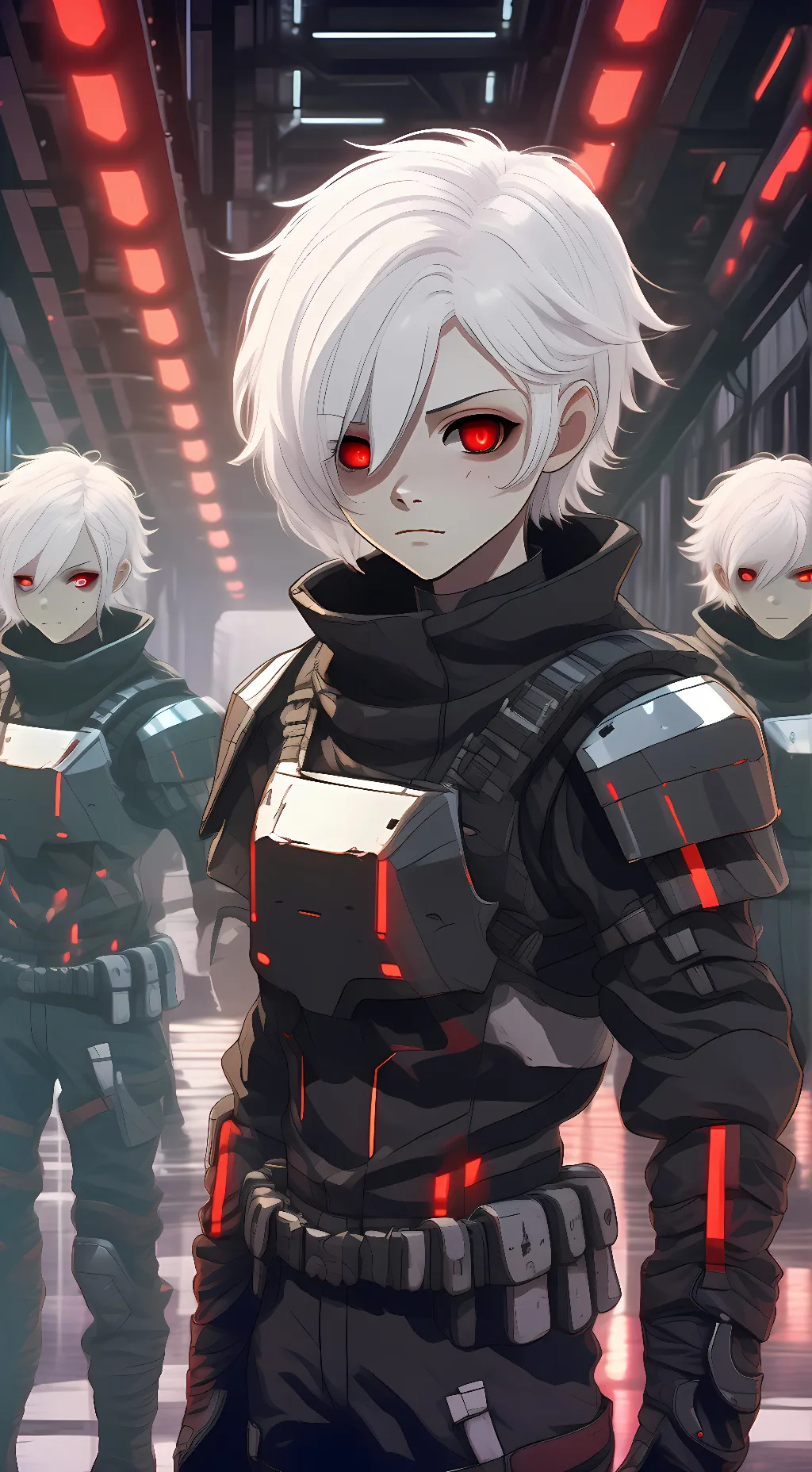 ai character: VampClones background