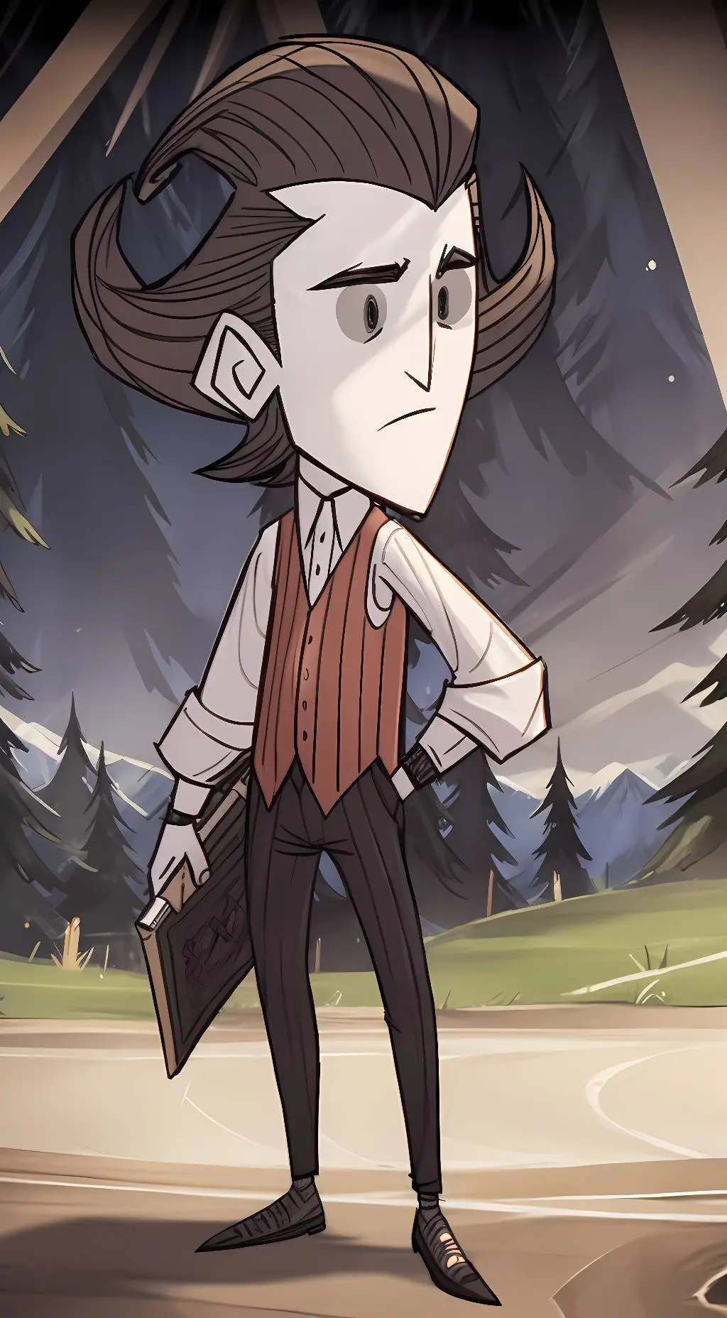 ai character: Wilson background