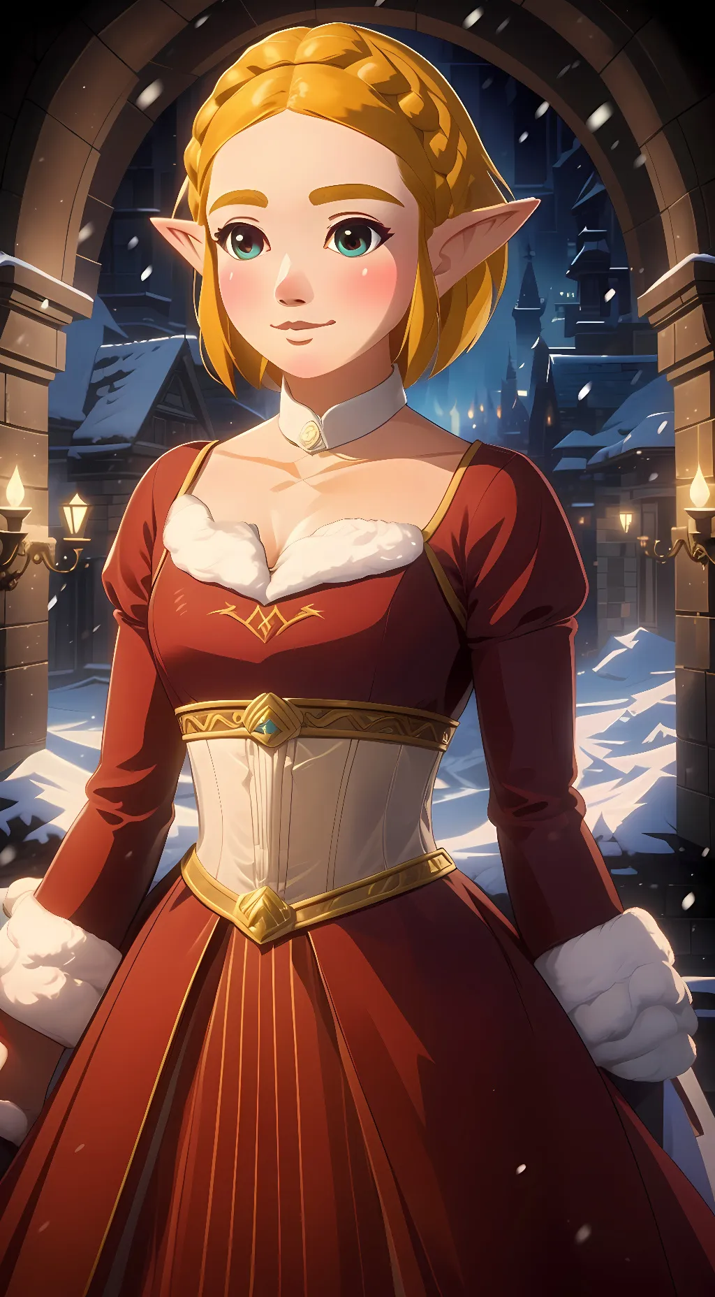 ai character: Zelda background