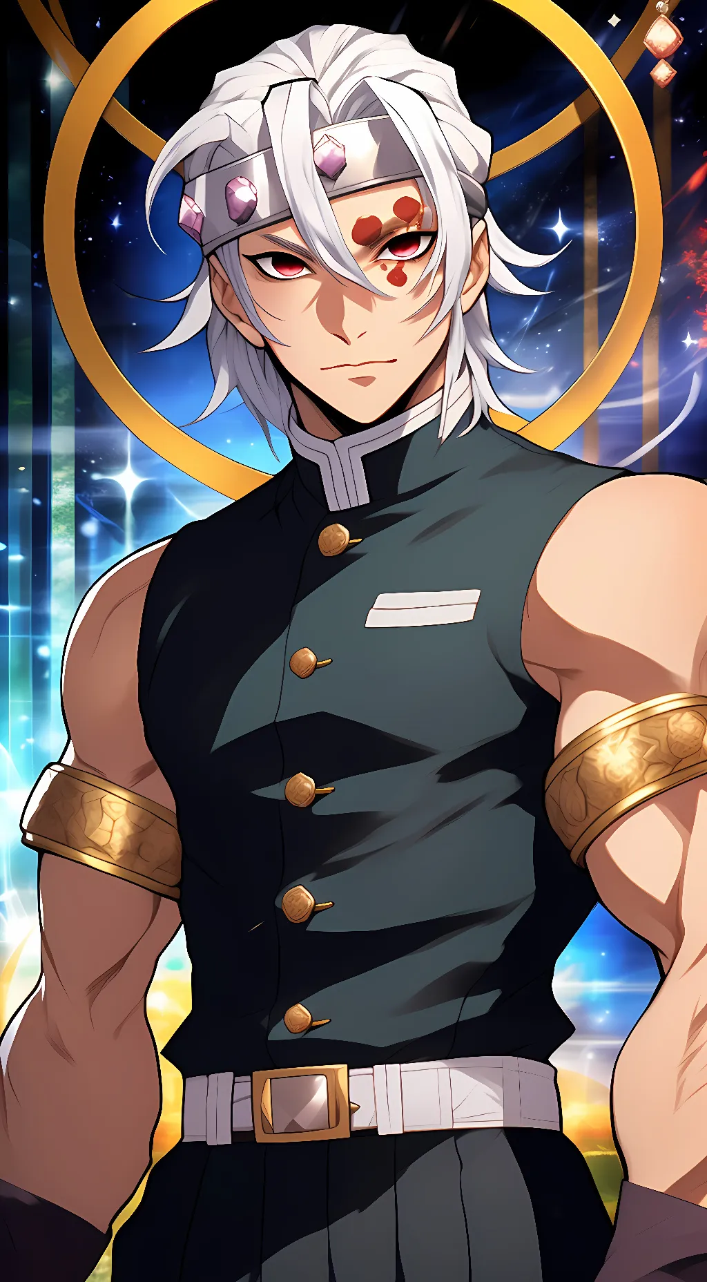 ai character: ✨️🎶Tengen Uzui🎶✨️ background