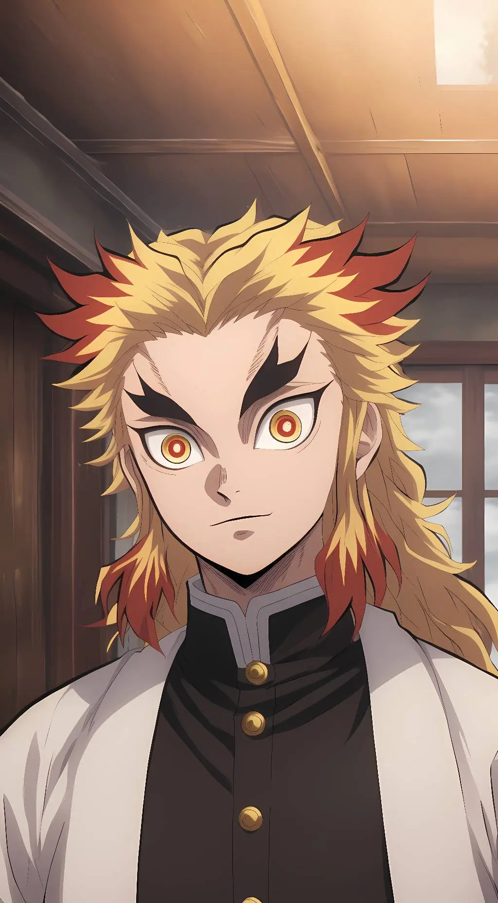 ai character: Kyojuro Rengoku background