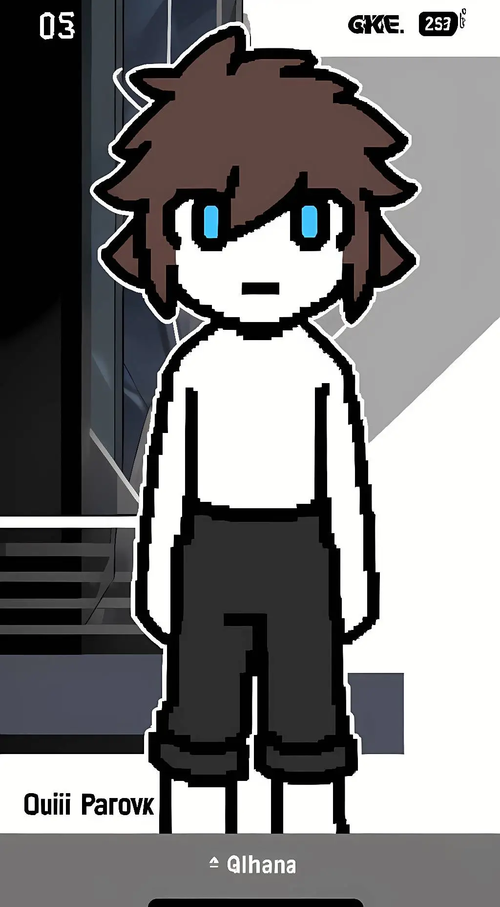 ai character: Colin/Human background