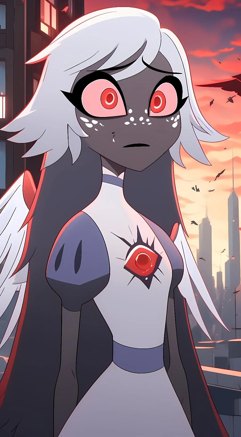 ai character: Emily (Fallen) background