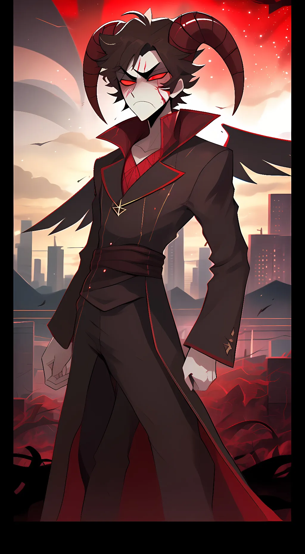 ai character: Adam (Demon) background
