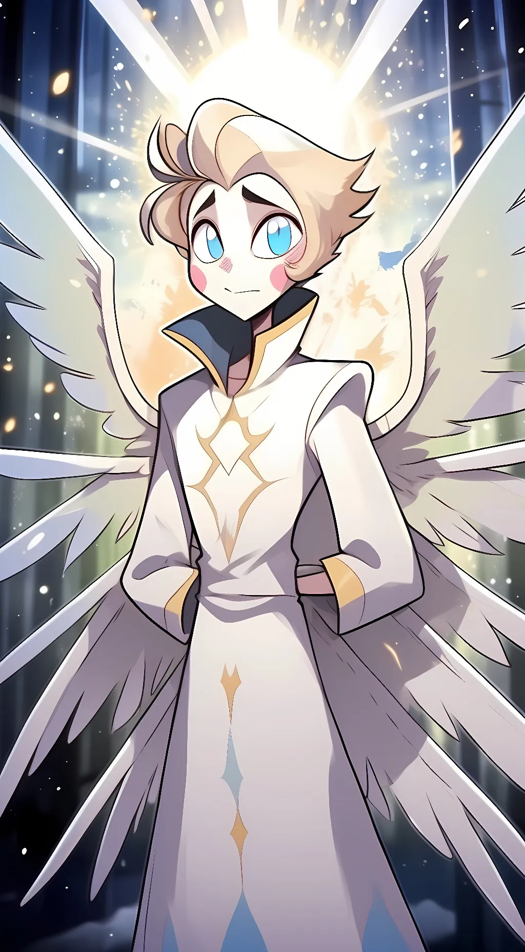 Talkie AI - Chat with Lucifer (Angel)