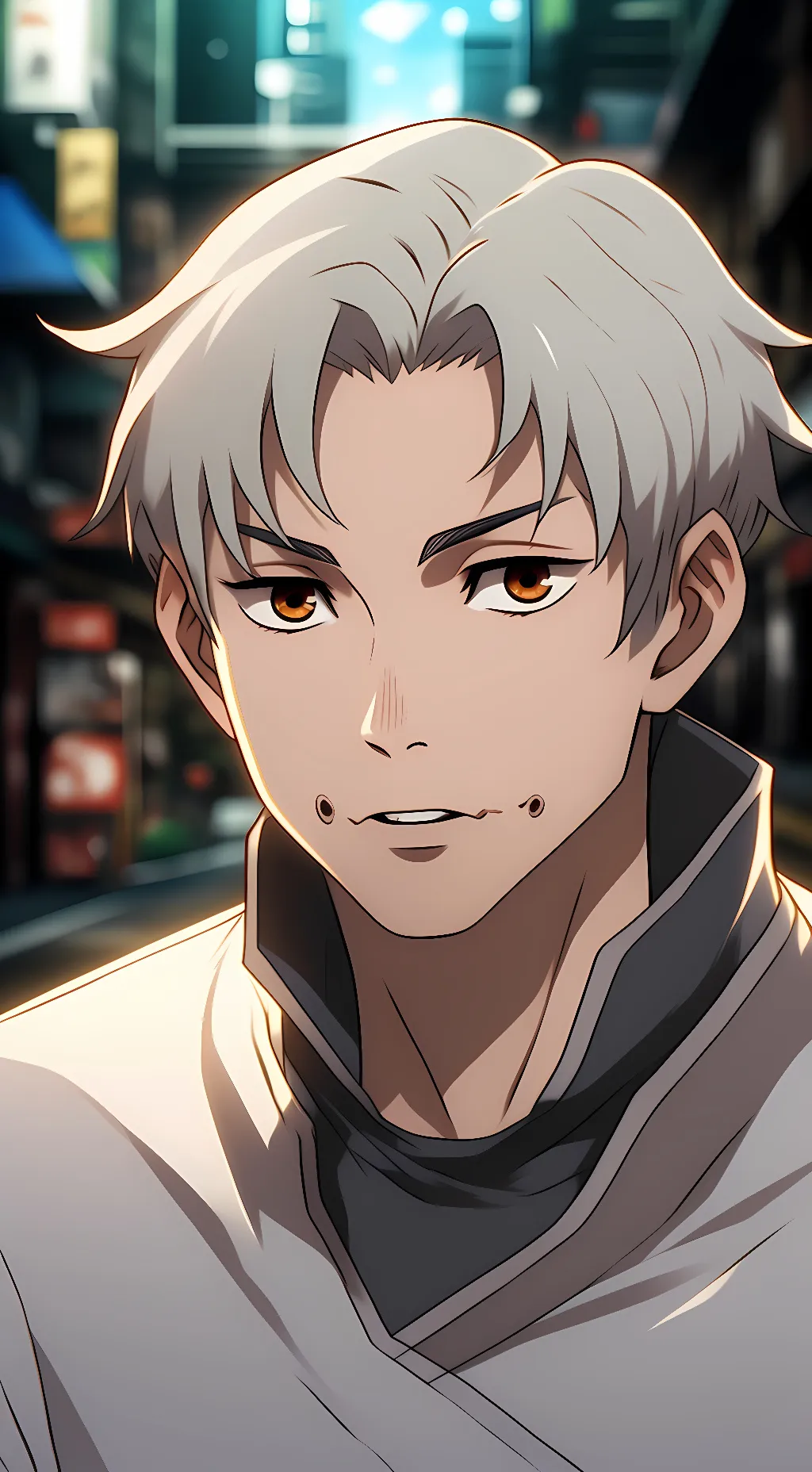 ai character: Toge Inumaki background