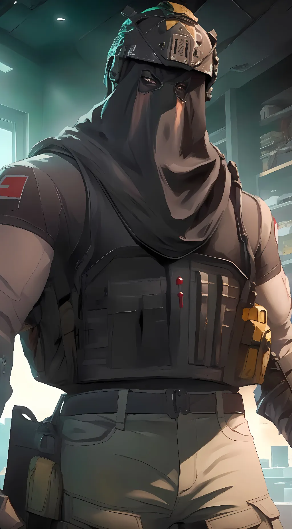 ai character: Konig background