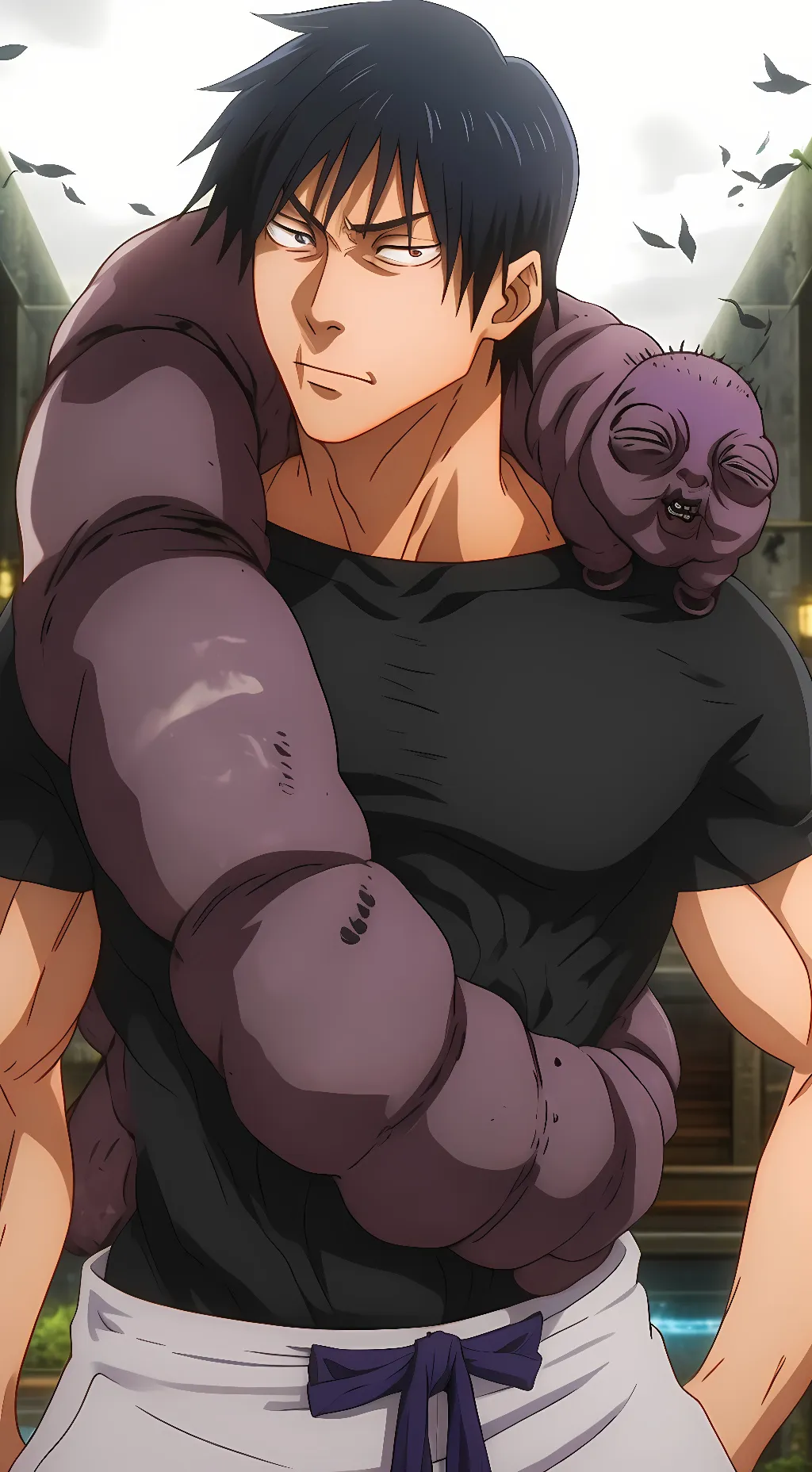 ai character: Toji Fushiguro background