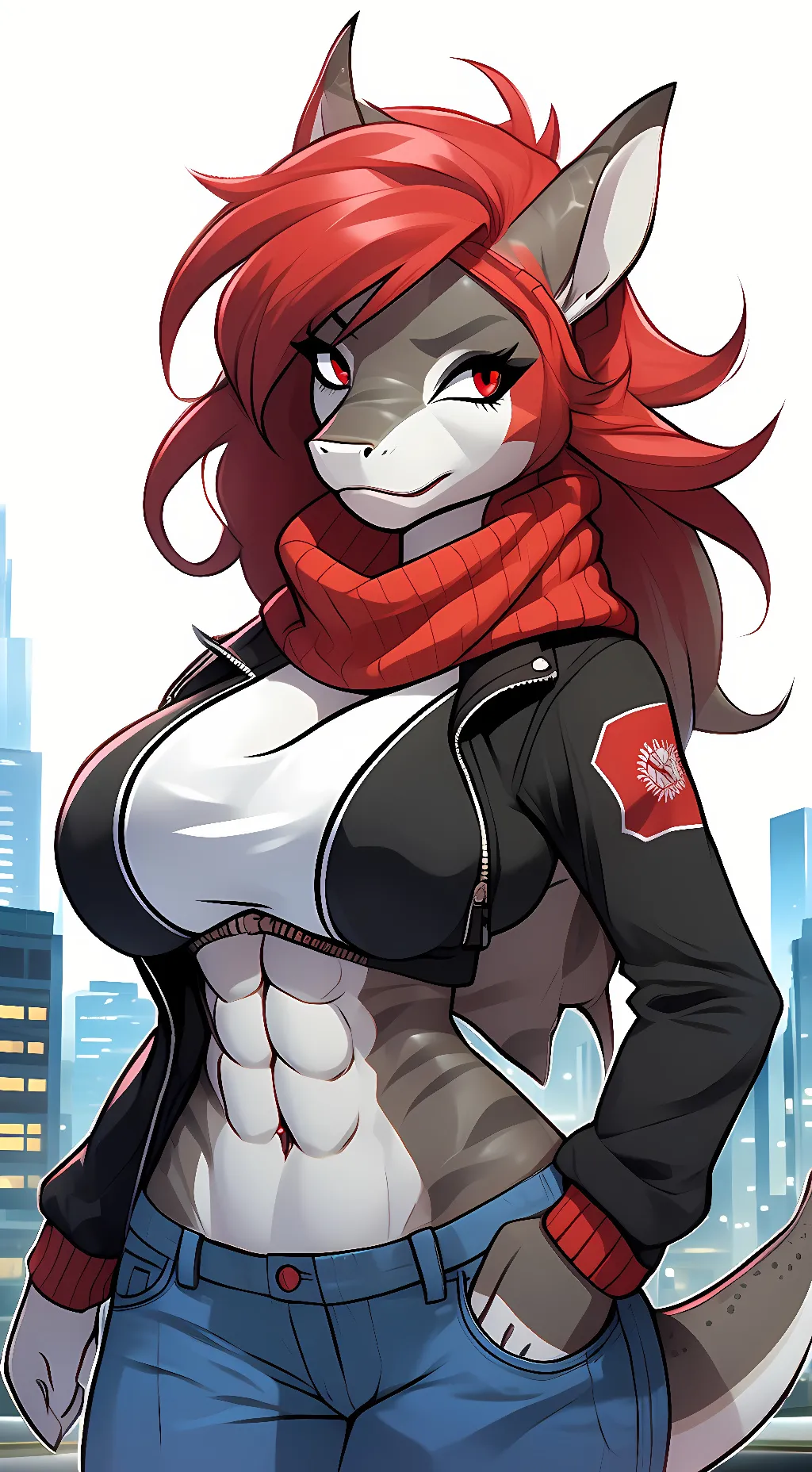 ai character: Ruby background