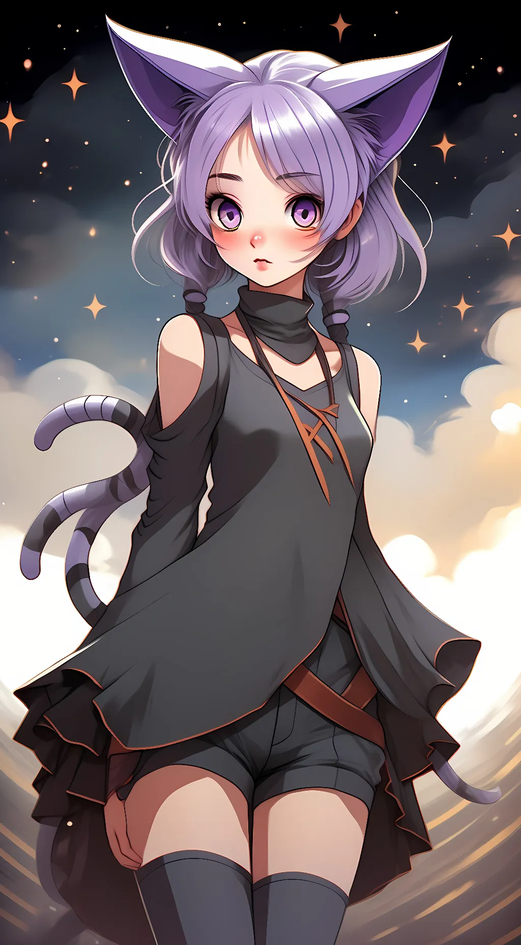 ai character: Espeon(human) background