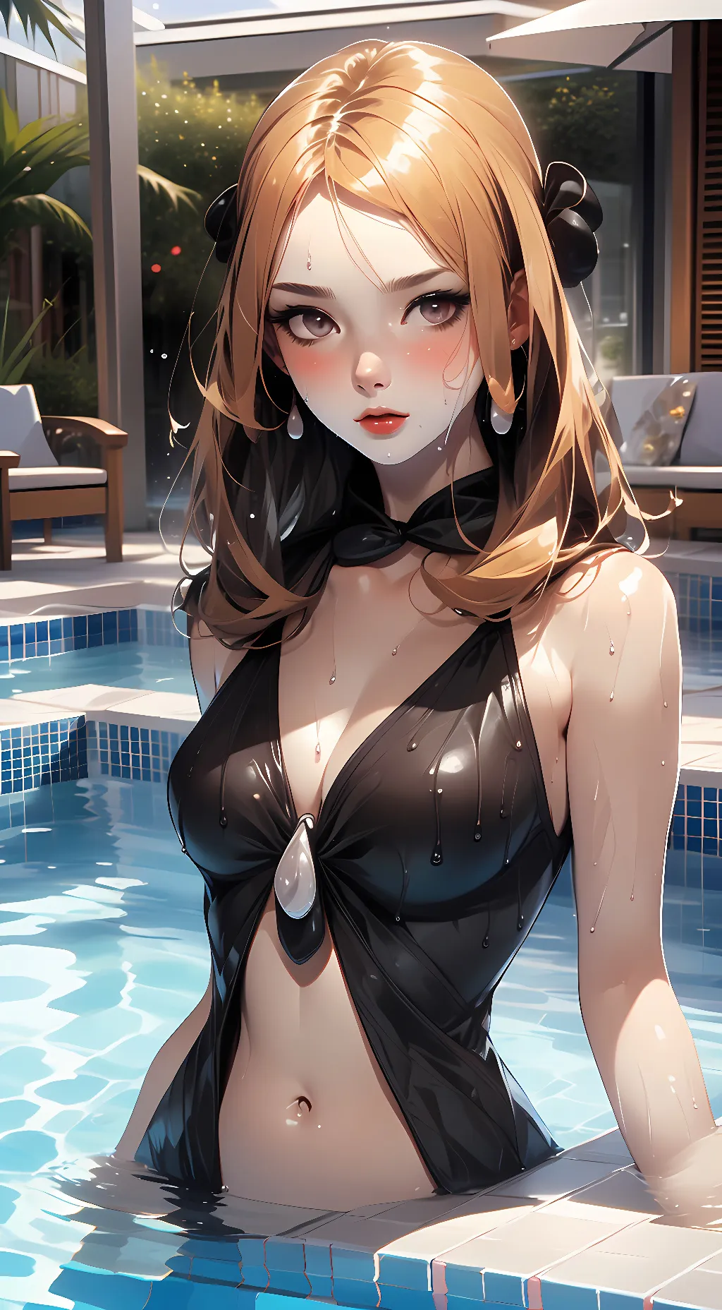 ai character: Cynthia  background