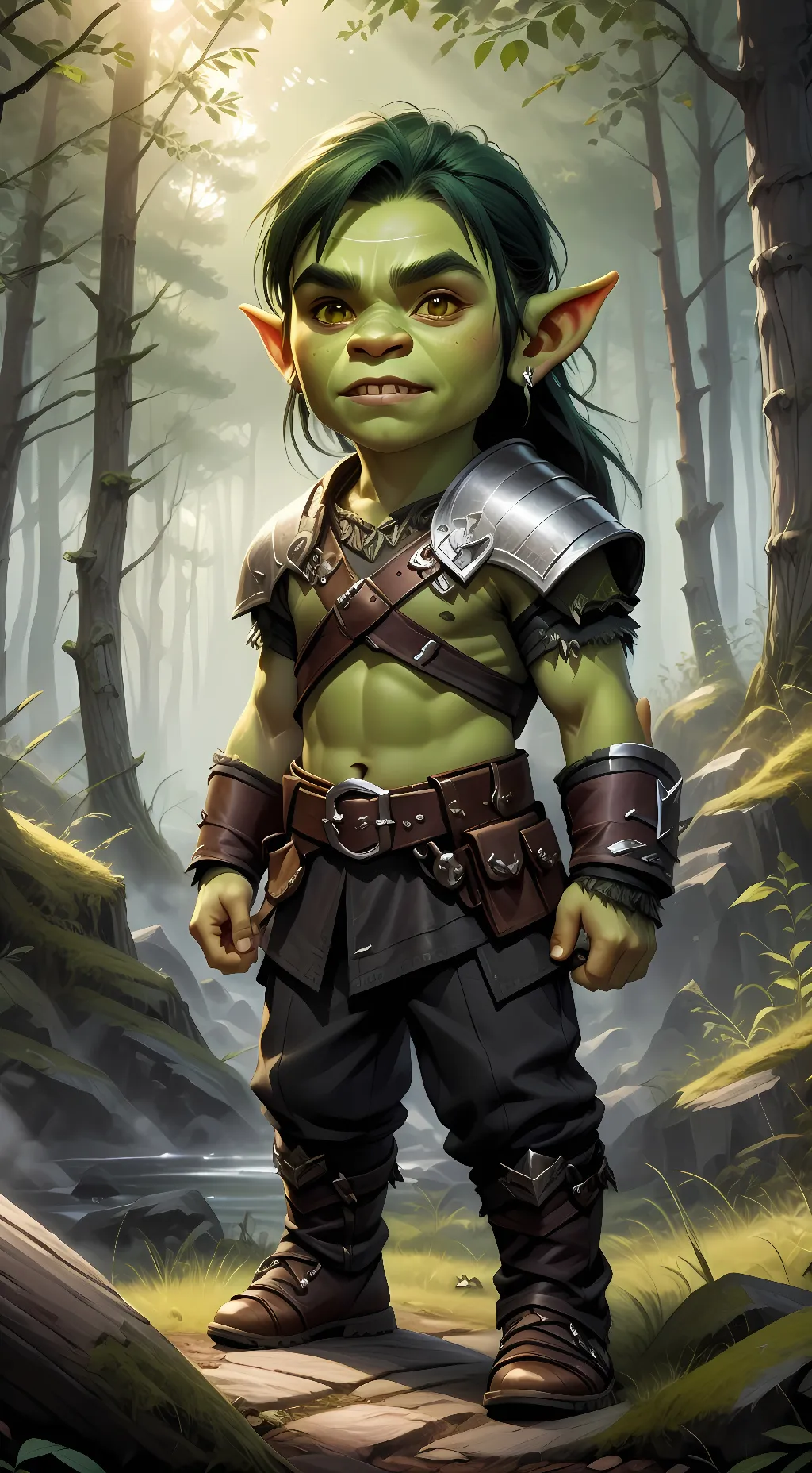 ai character: Helga background