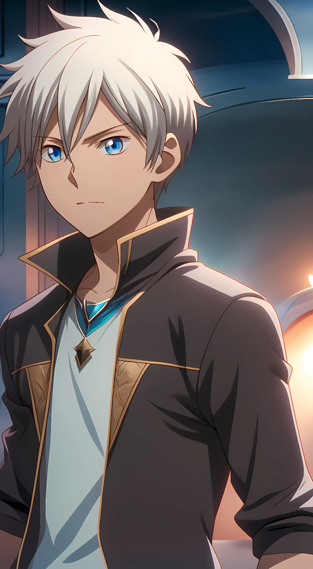 ai character: Zen Wistalia  background