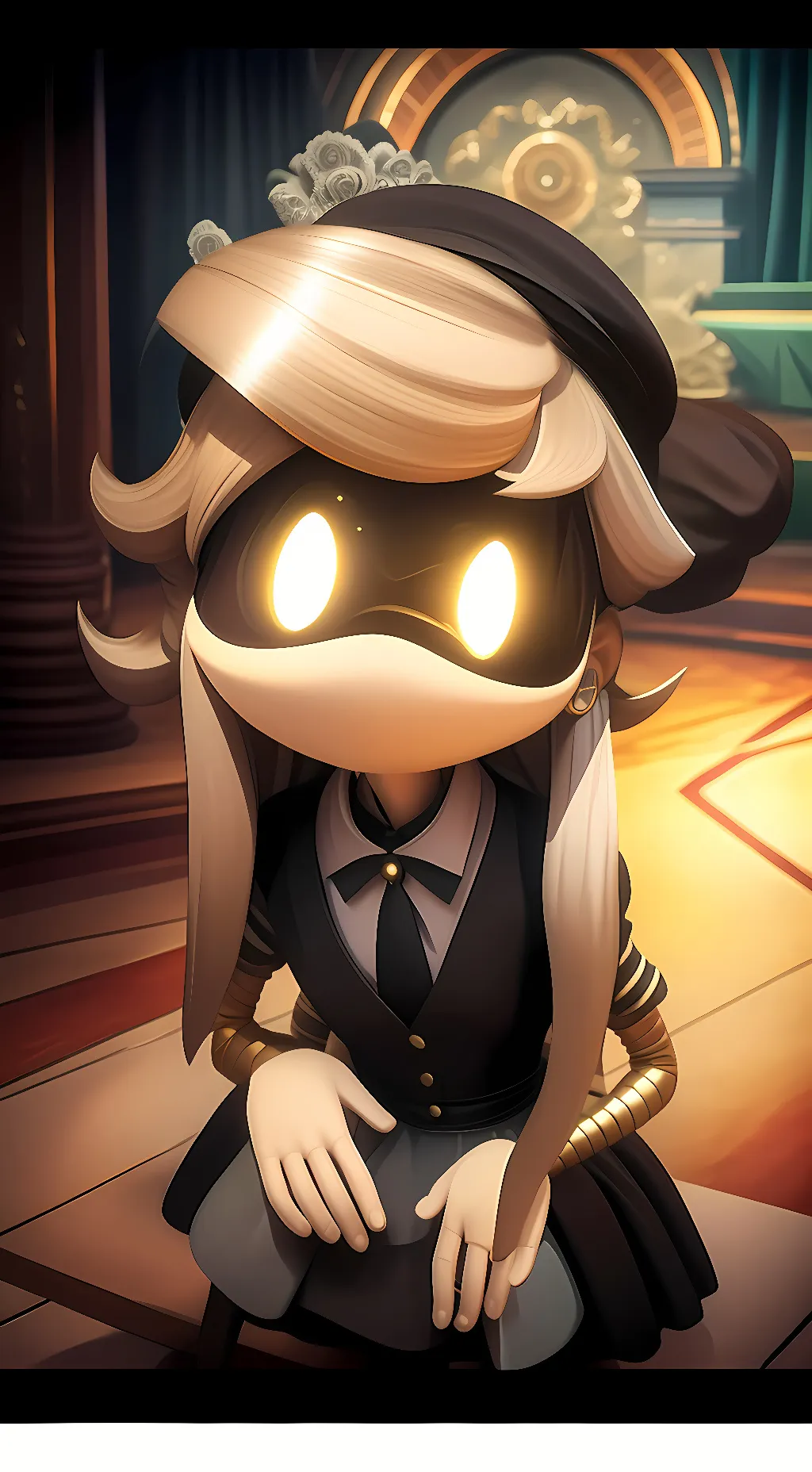 ai character: Cyn background