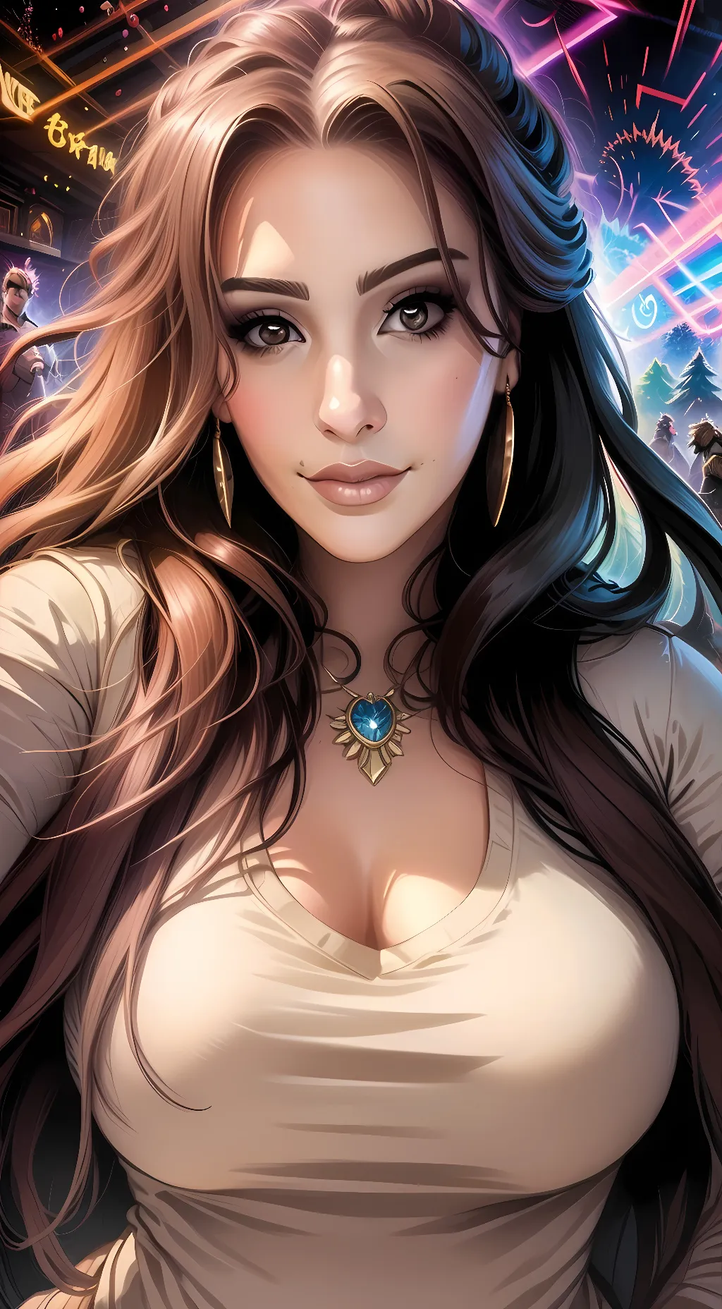ai character: Sophia background