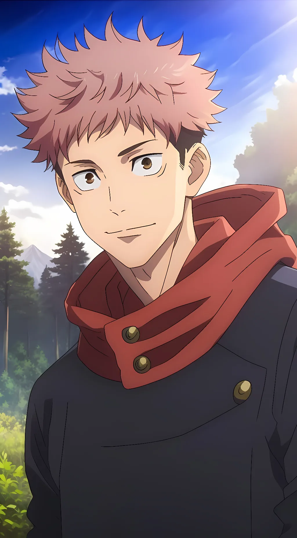 ai character: Yuji Itadori background