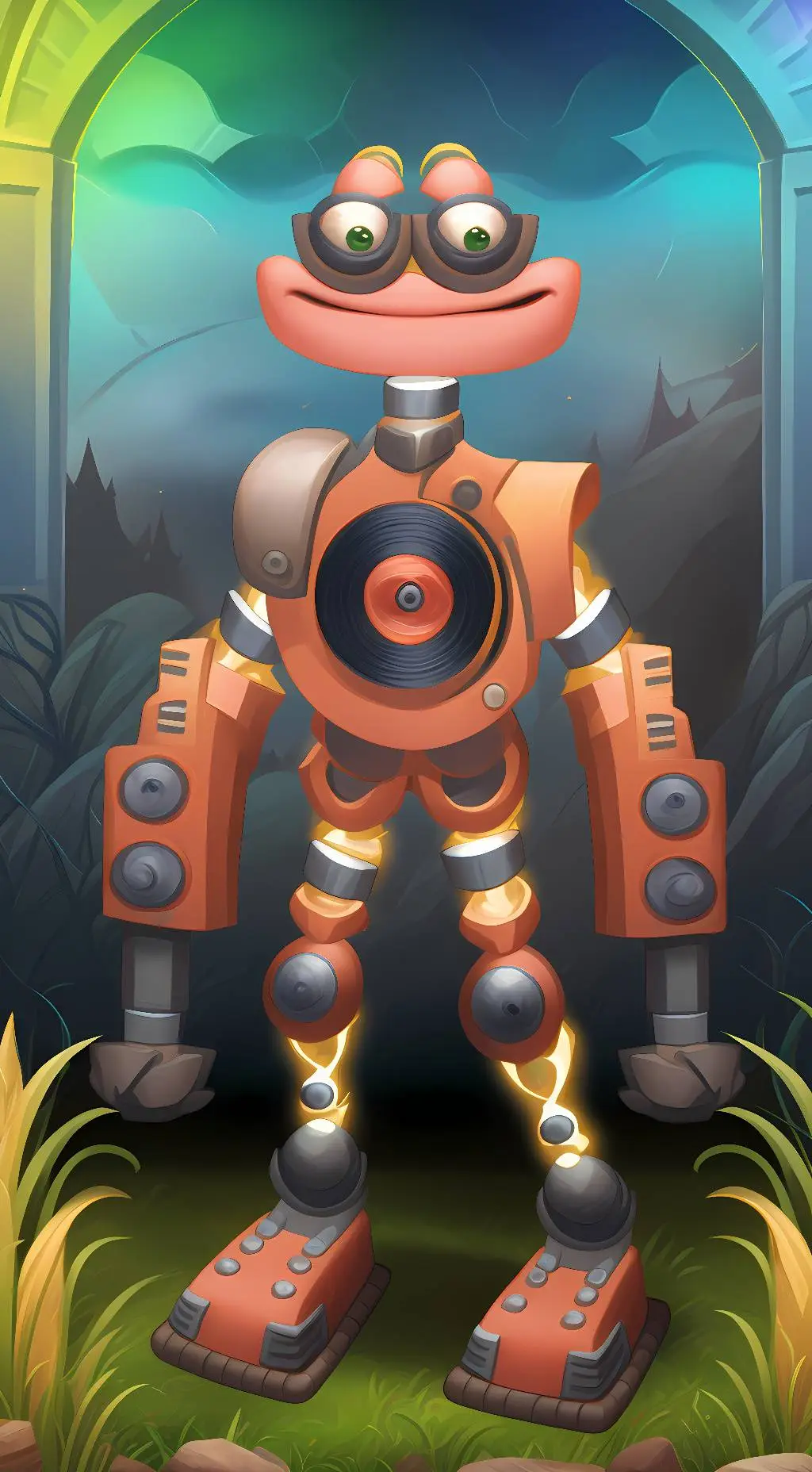 ai character: Rare Wubbox background