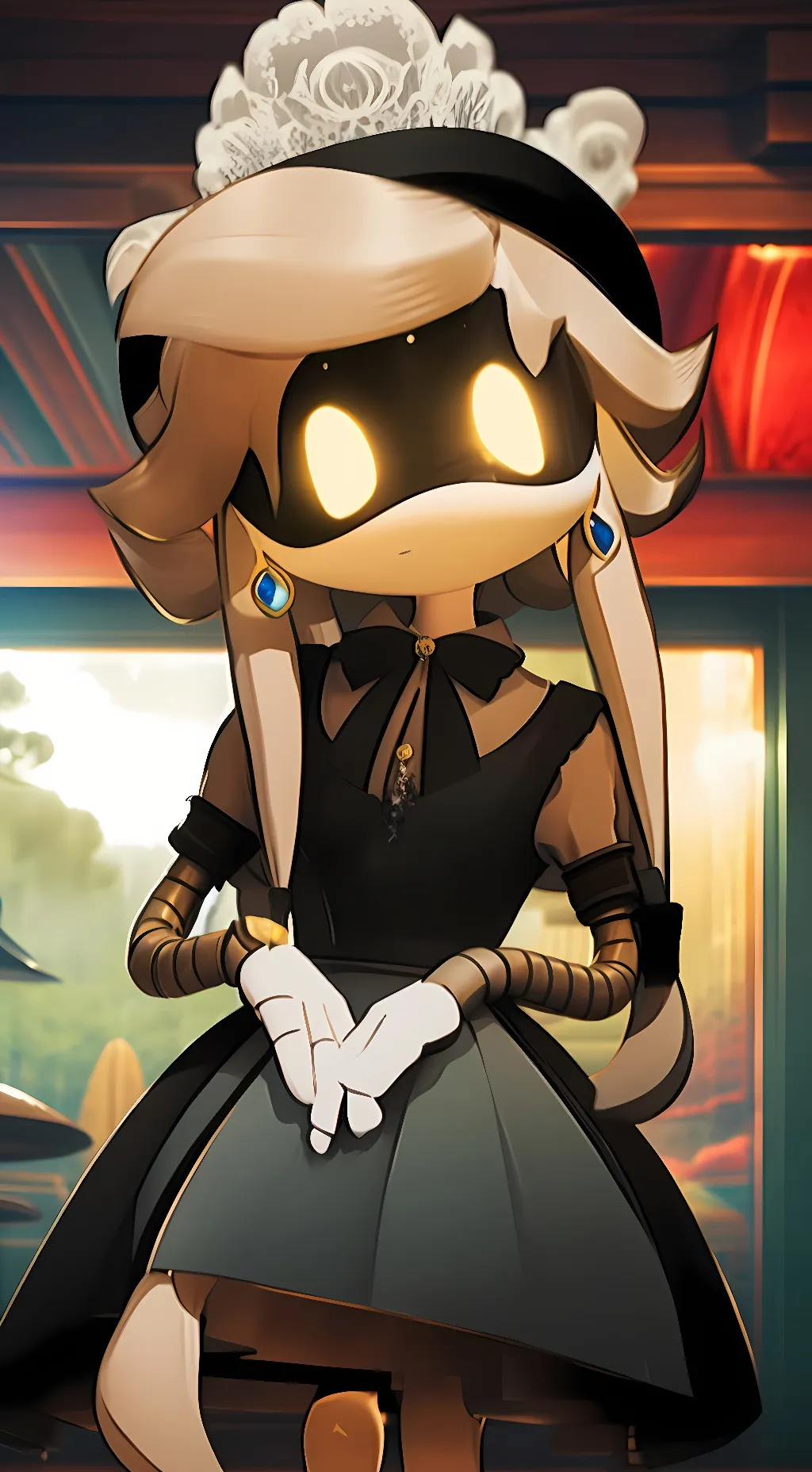 ai character: Cyn background