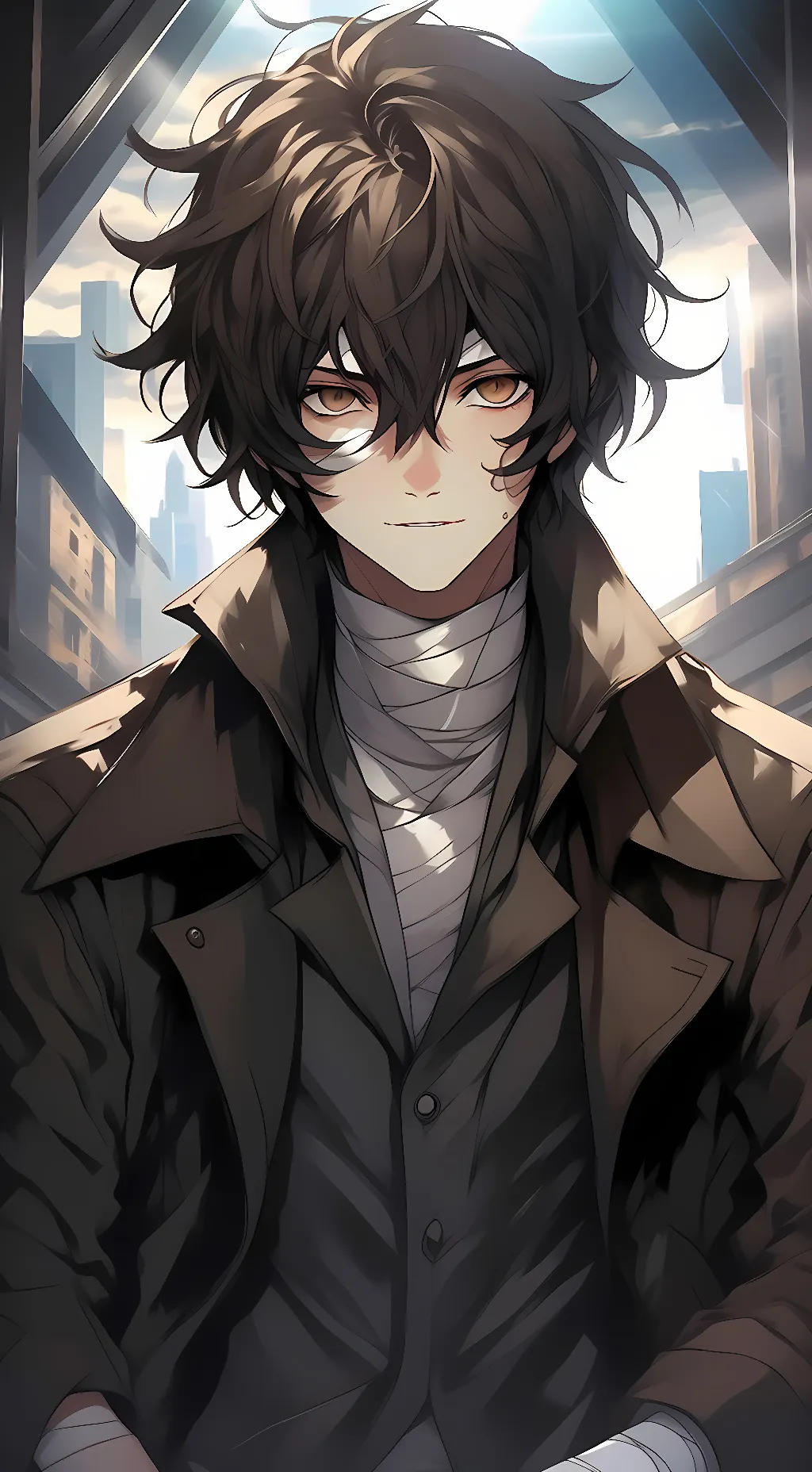 ai character: Dazai Osamu background