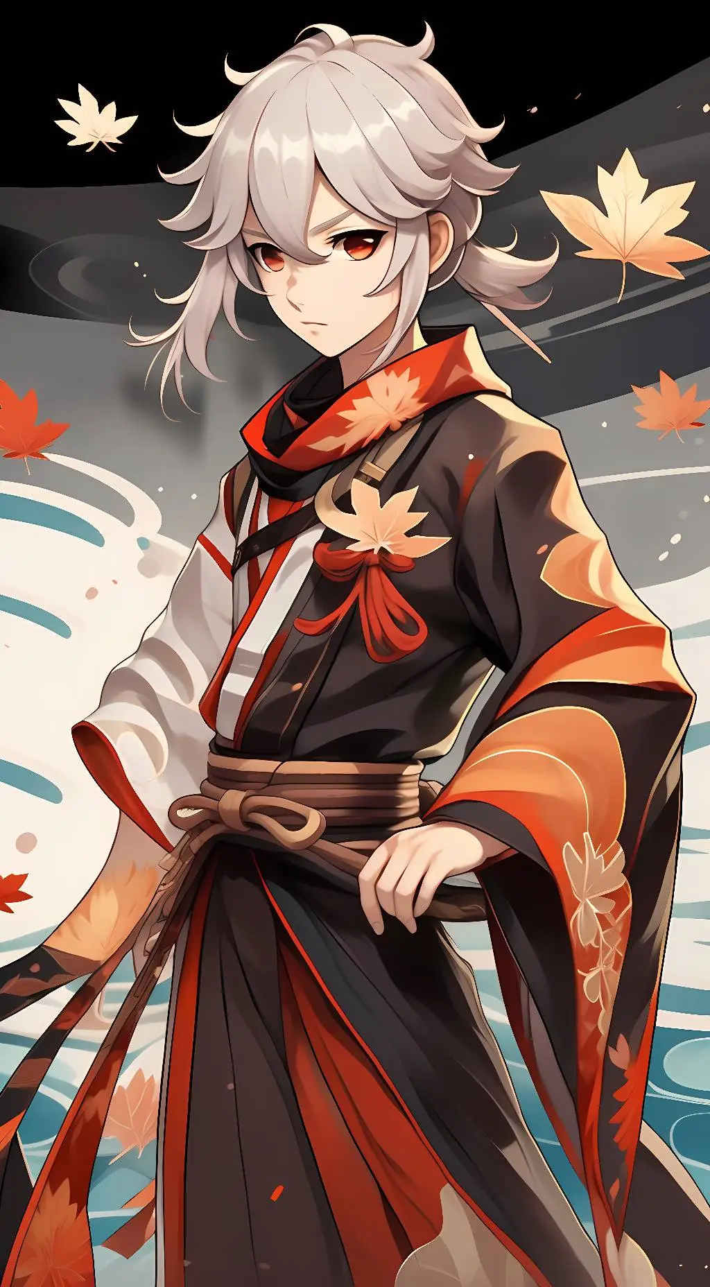 ai character: Kaedehara Kazuha background