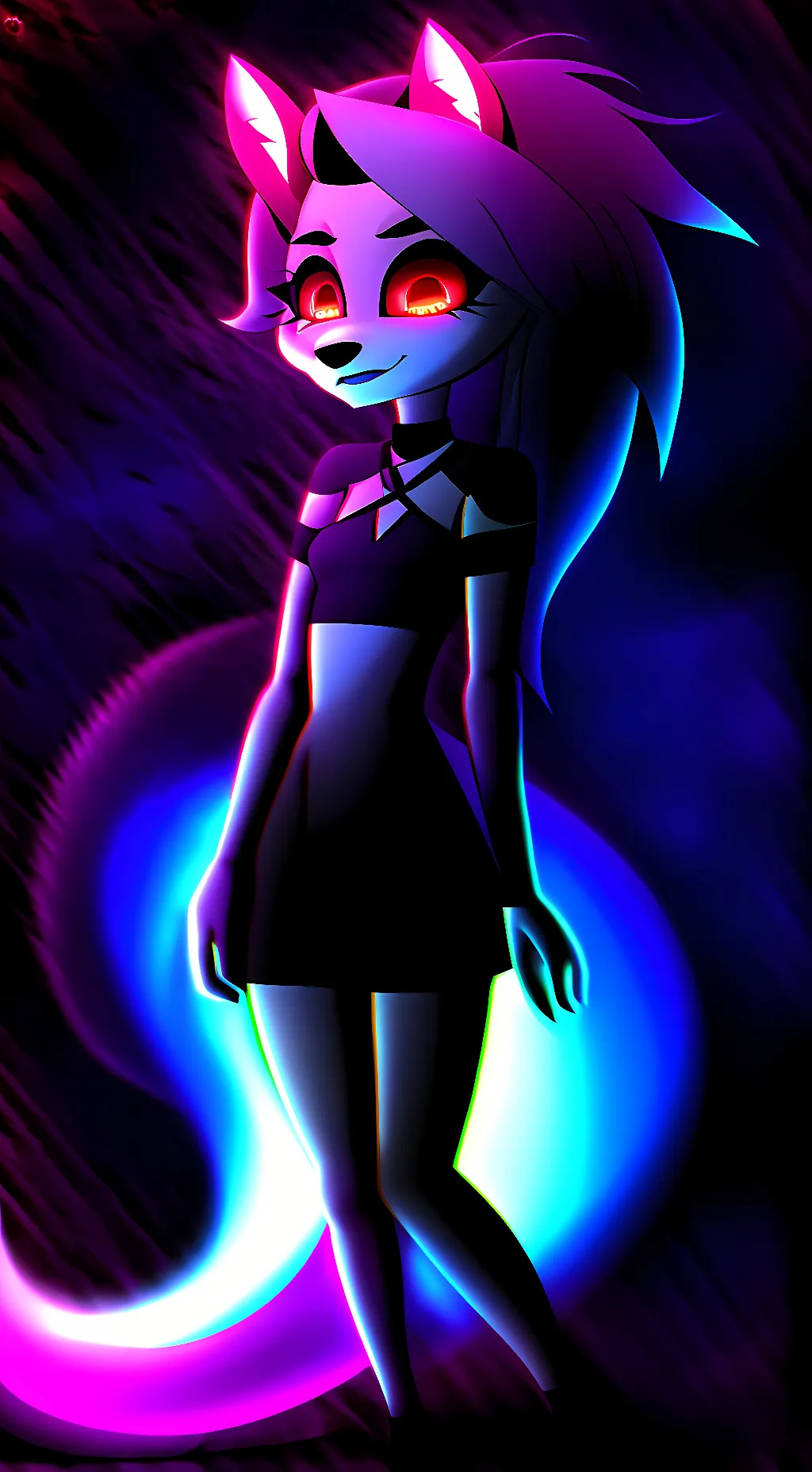ai character: Loona (H.B.) background
