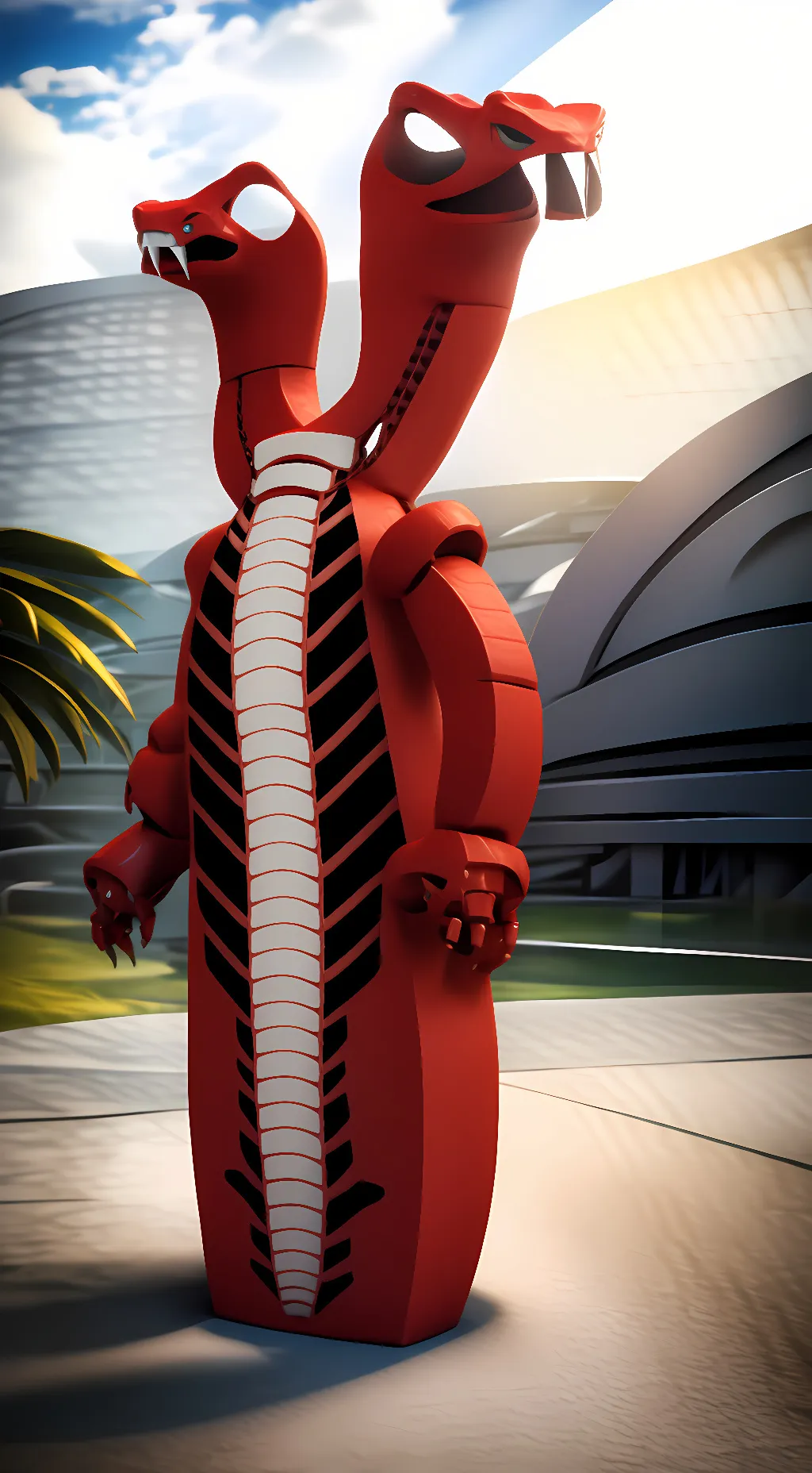 ai character: Fangtom background