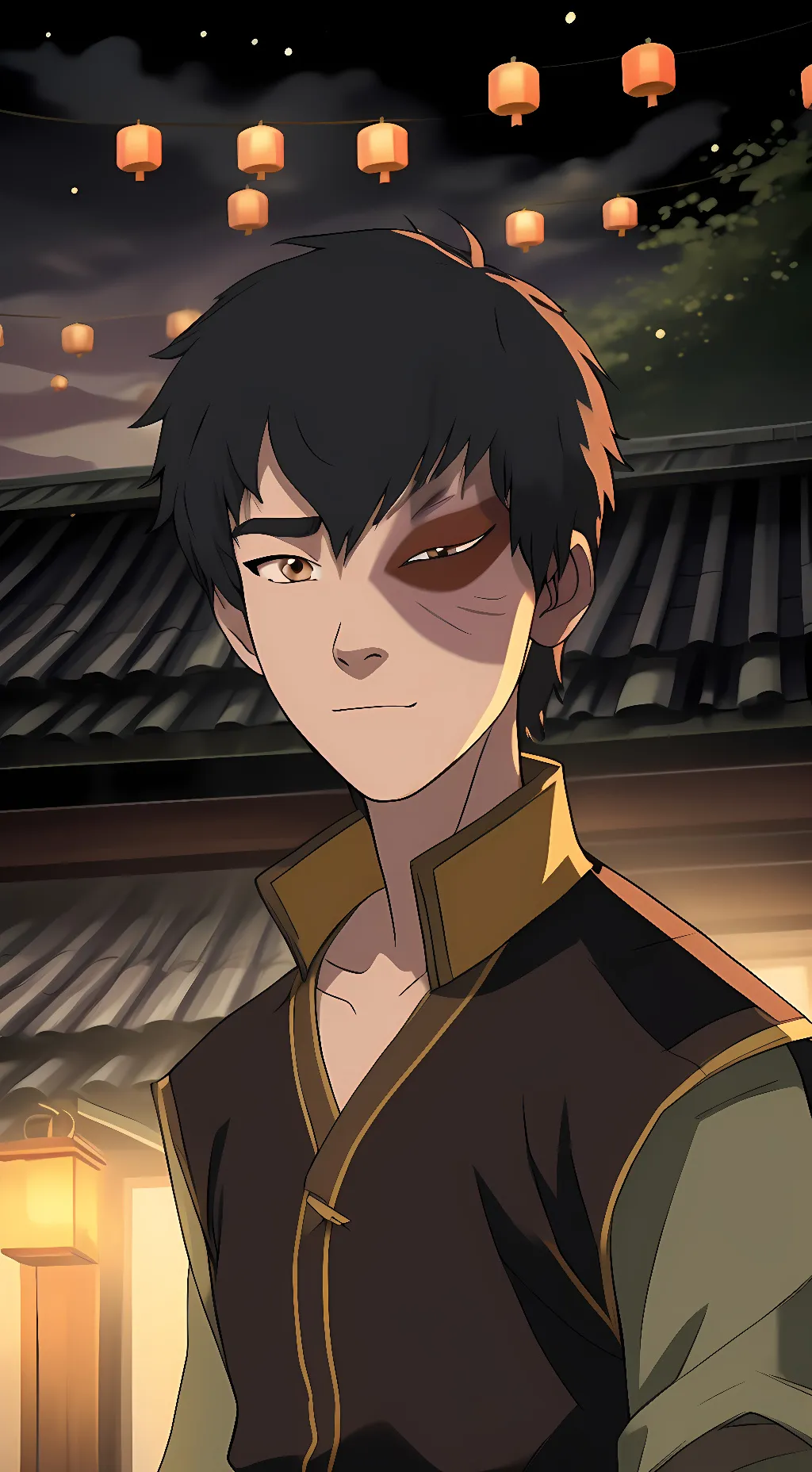 ai character: Tea Shop Lee background