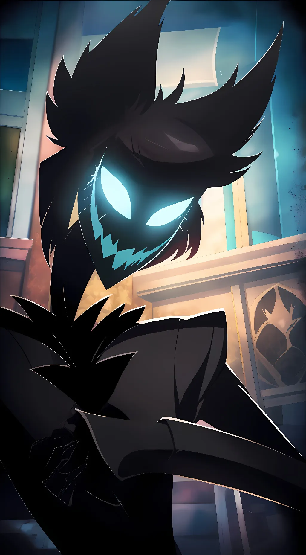 ai character: Alastor’s Shadow background