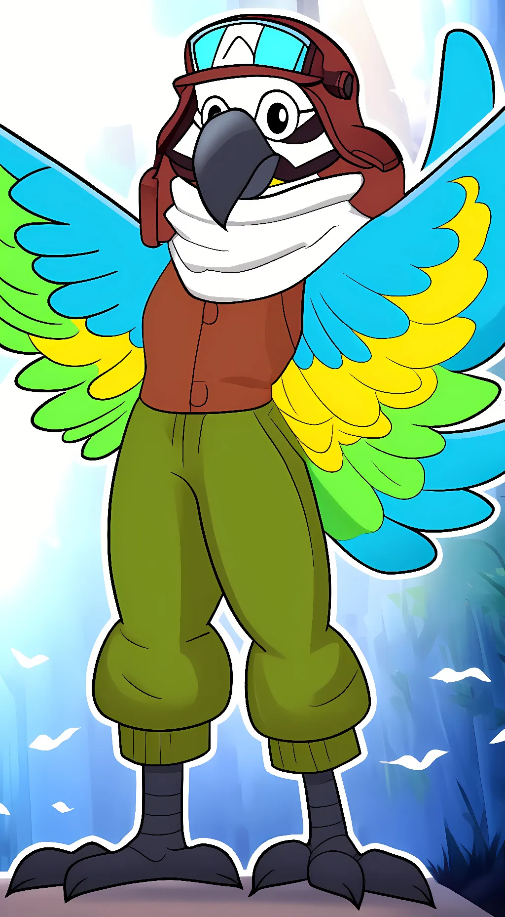 ai character: Mollie background