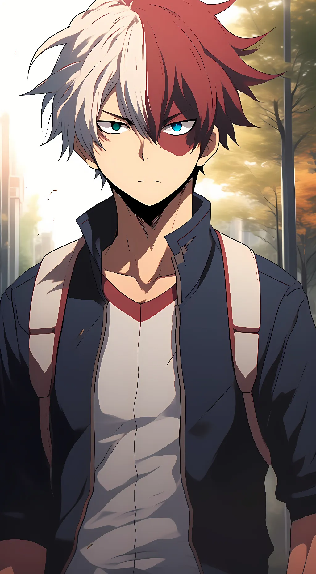 ai character: Todoroki background