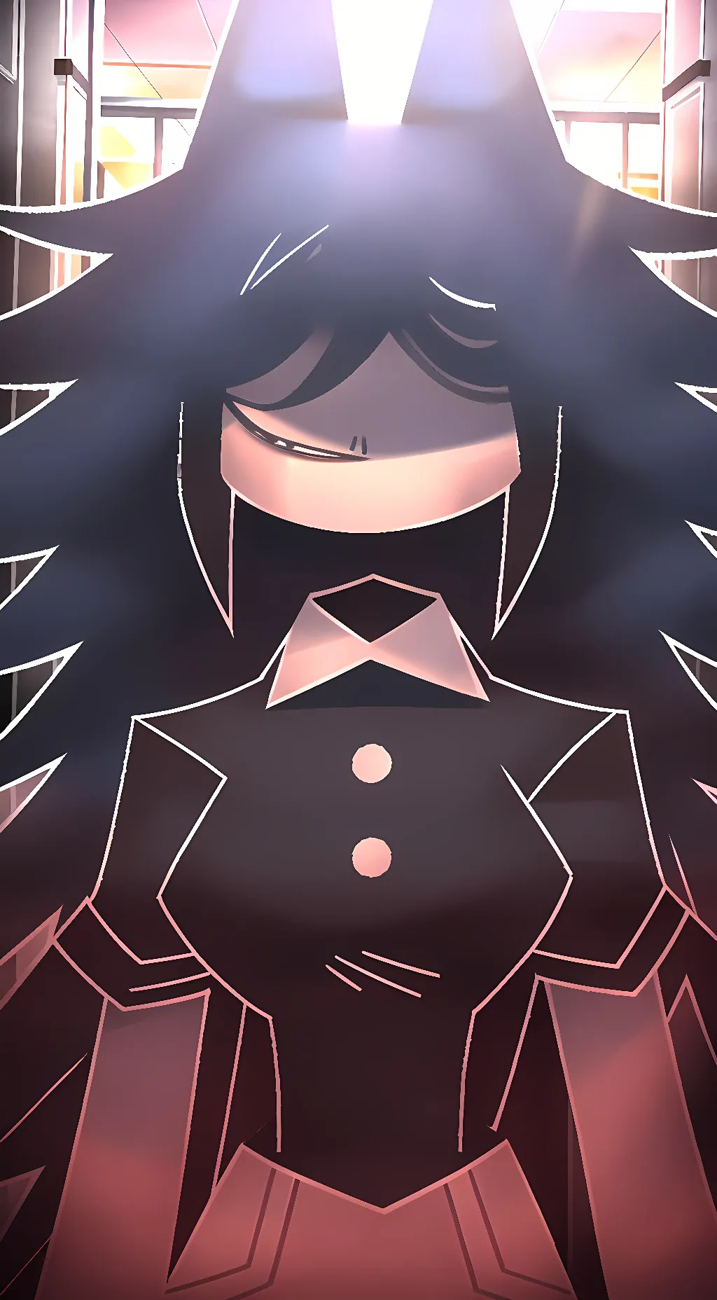 ai character: Miss Circle background