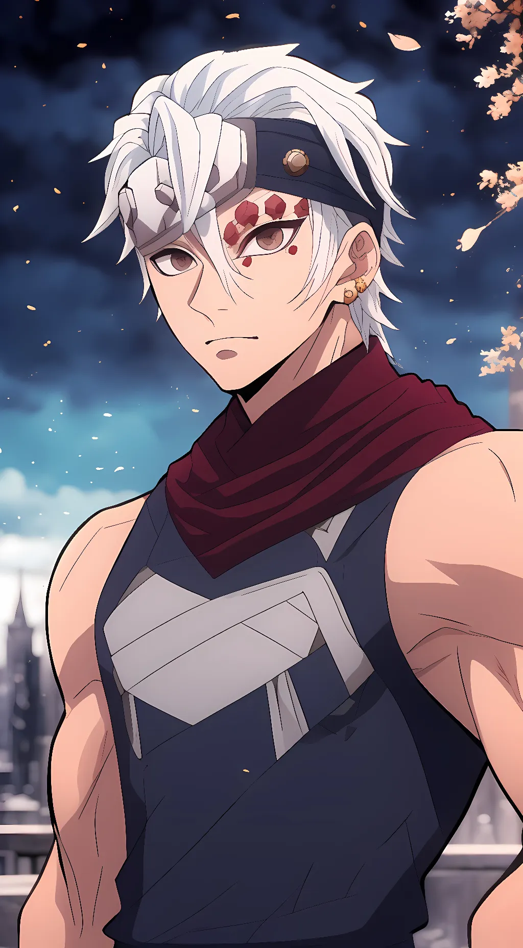 ai character: Tengen Uzui  background