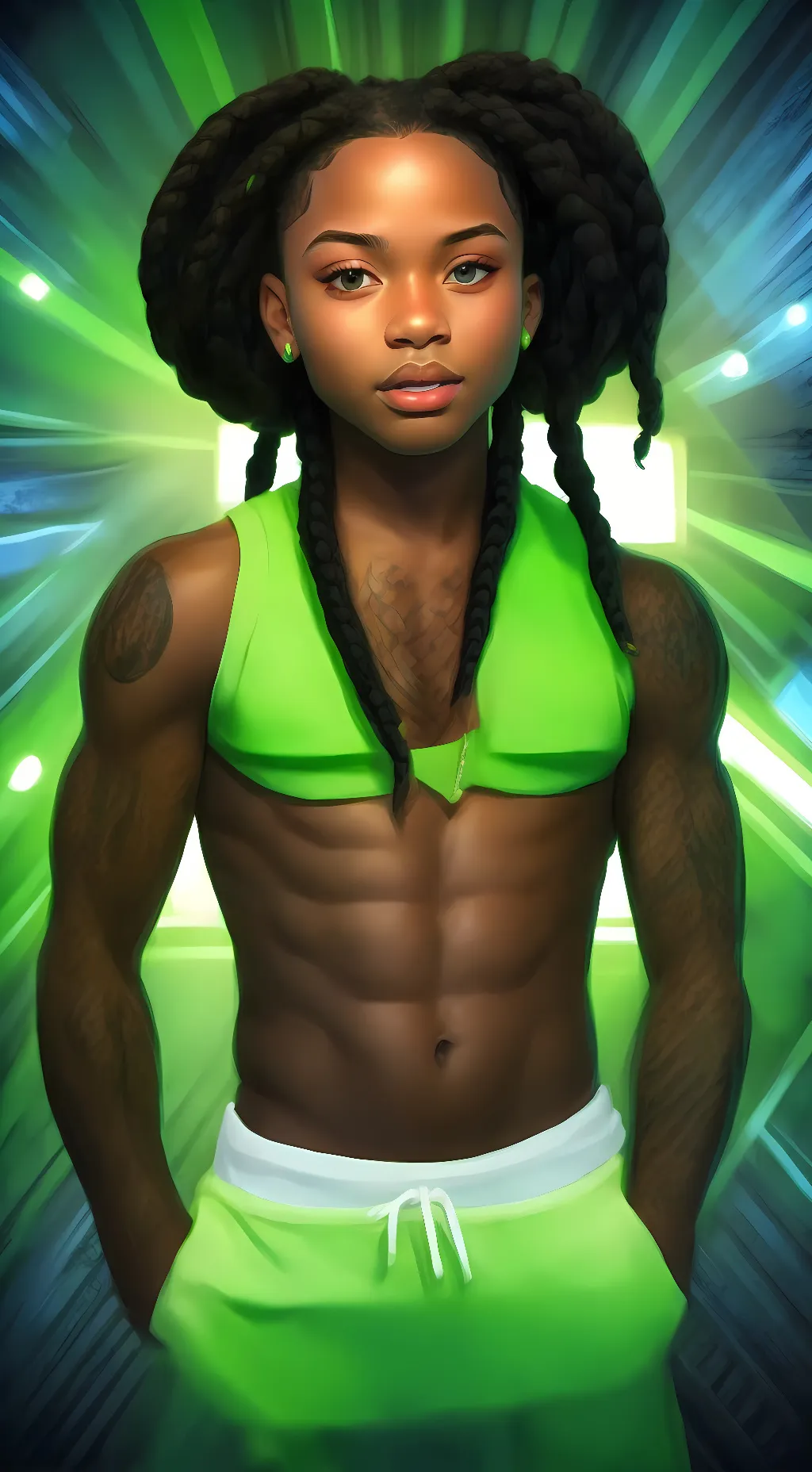 ai character: Kai background