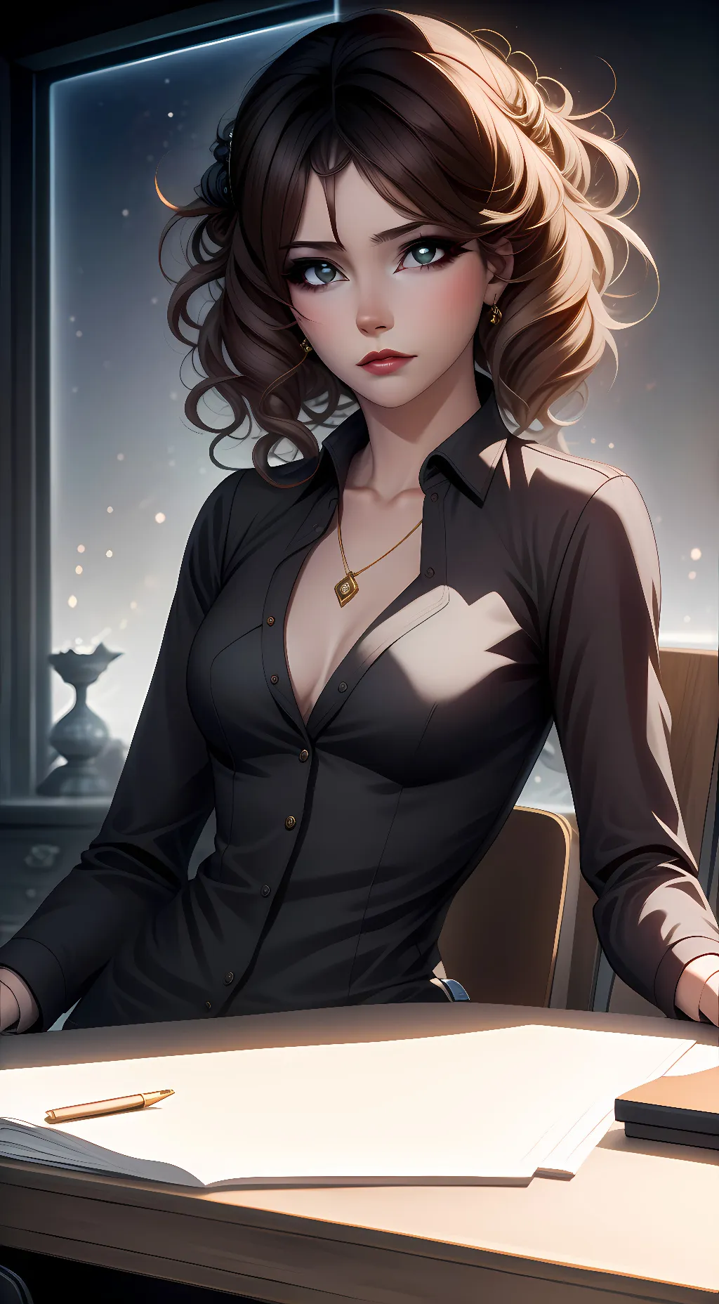 ai character: Nora background