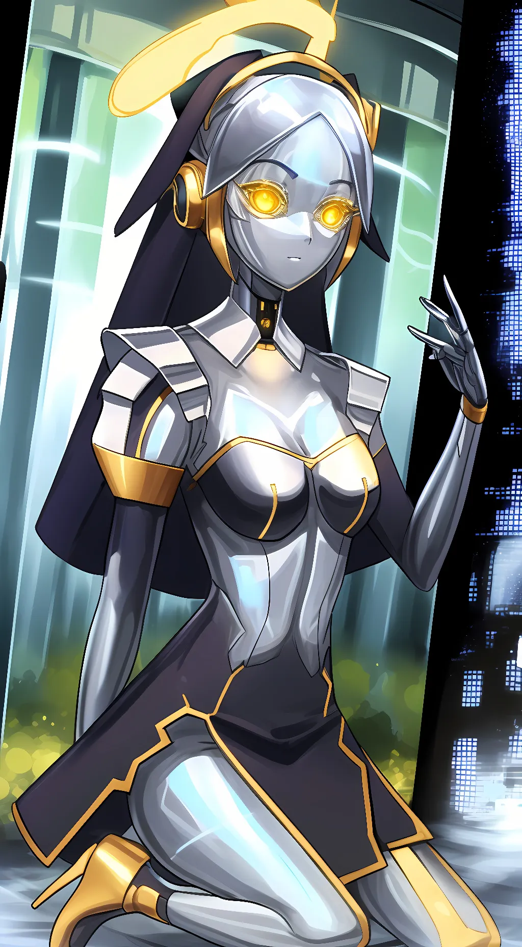 ai character: Silversoul 789 background
