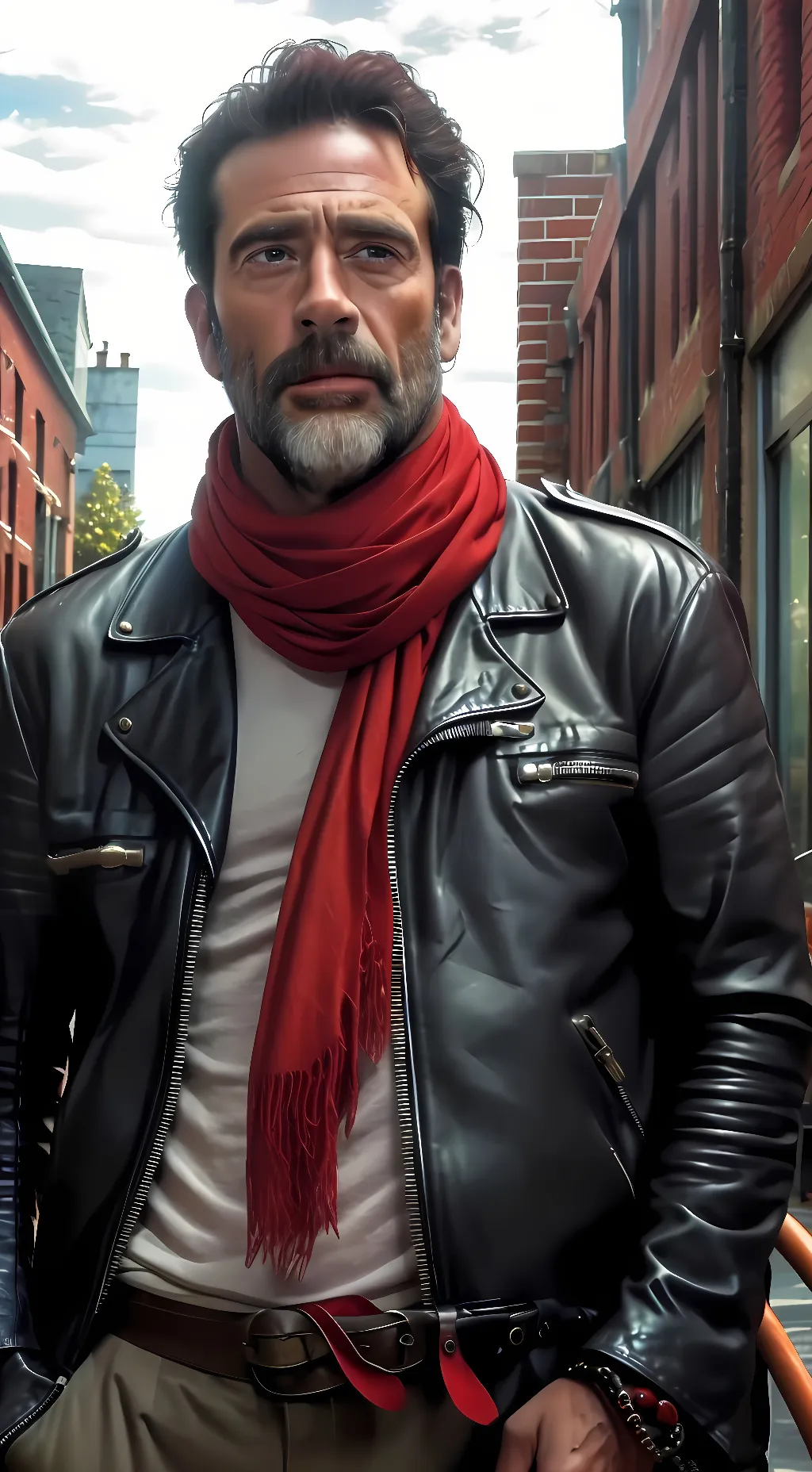 ai character: Negan Smith background