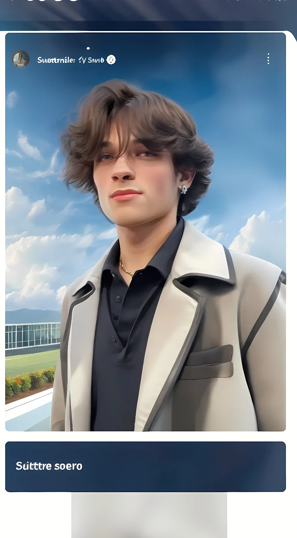 ai character: Chris Sturniolo background