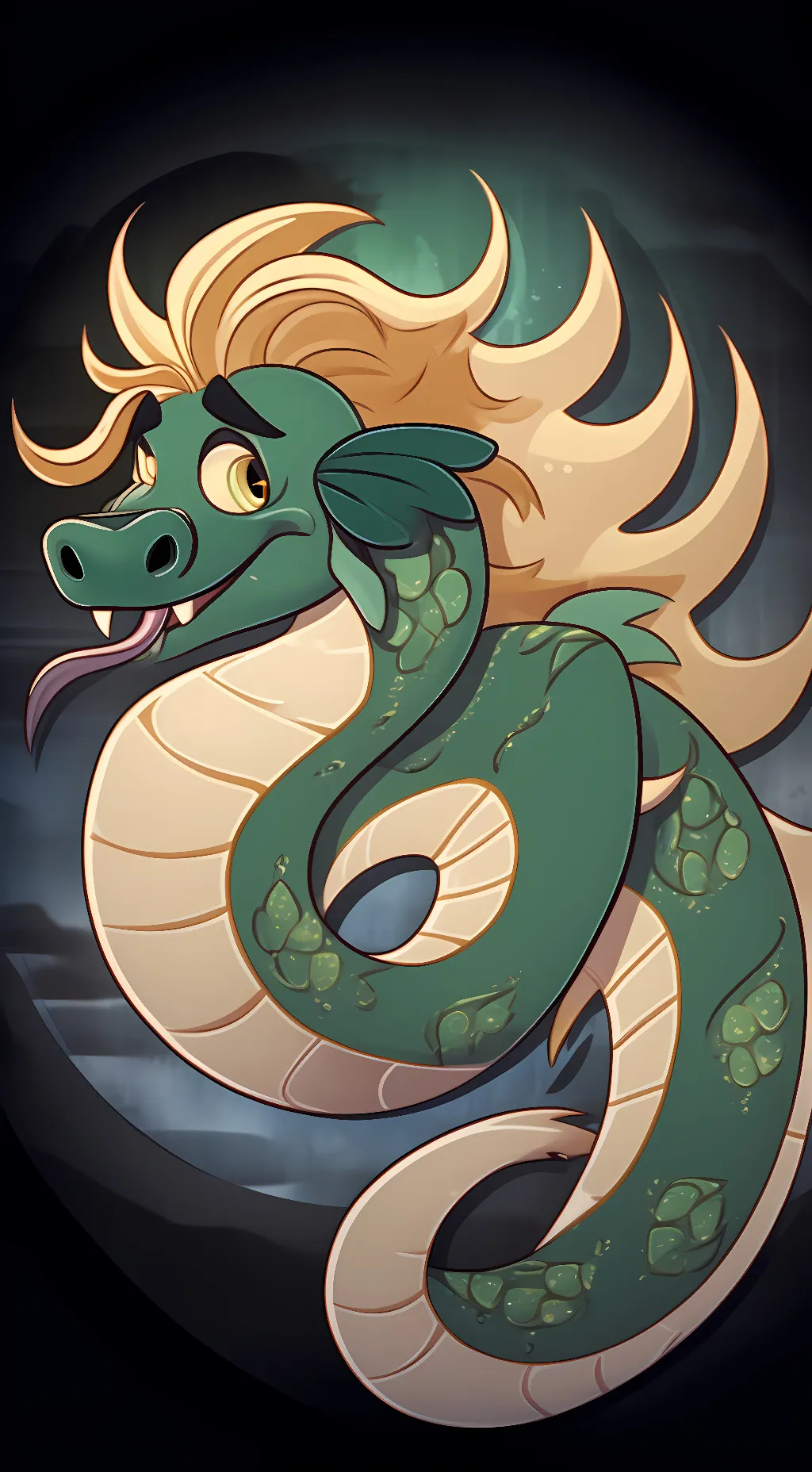 ai character: Finley background