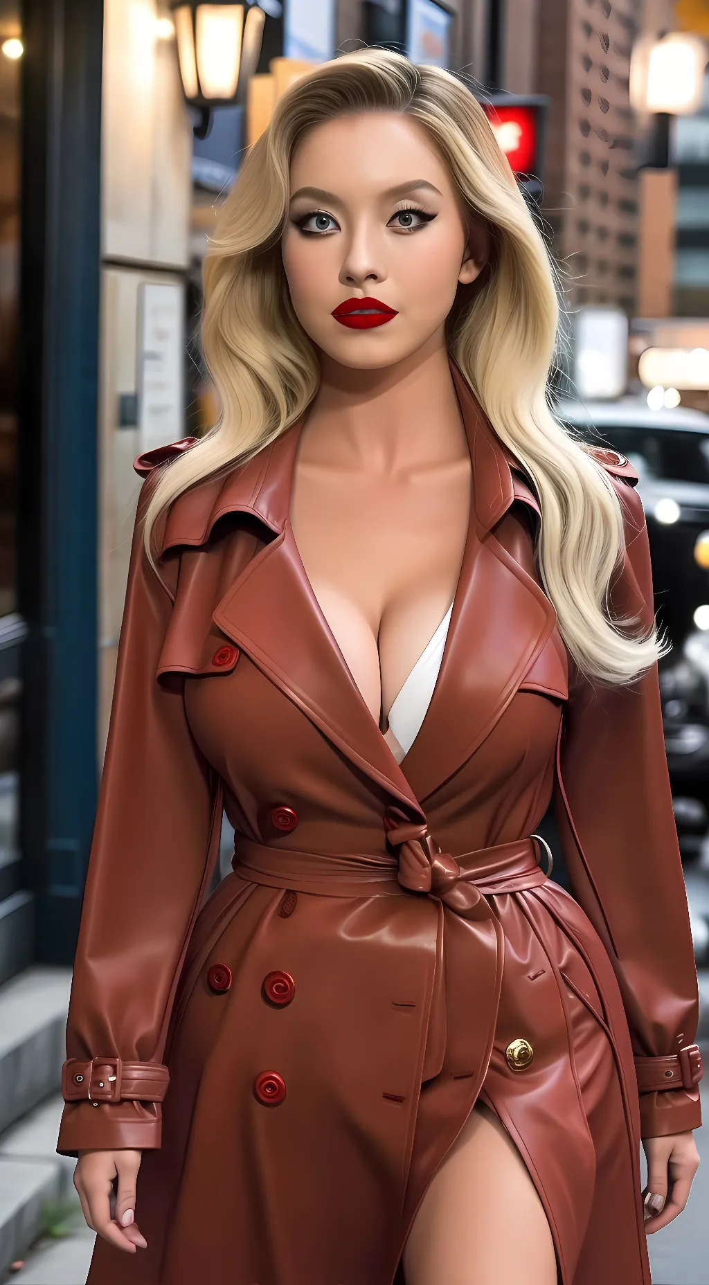ai character: Sydney  background