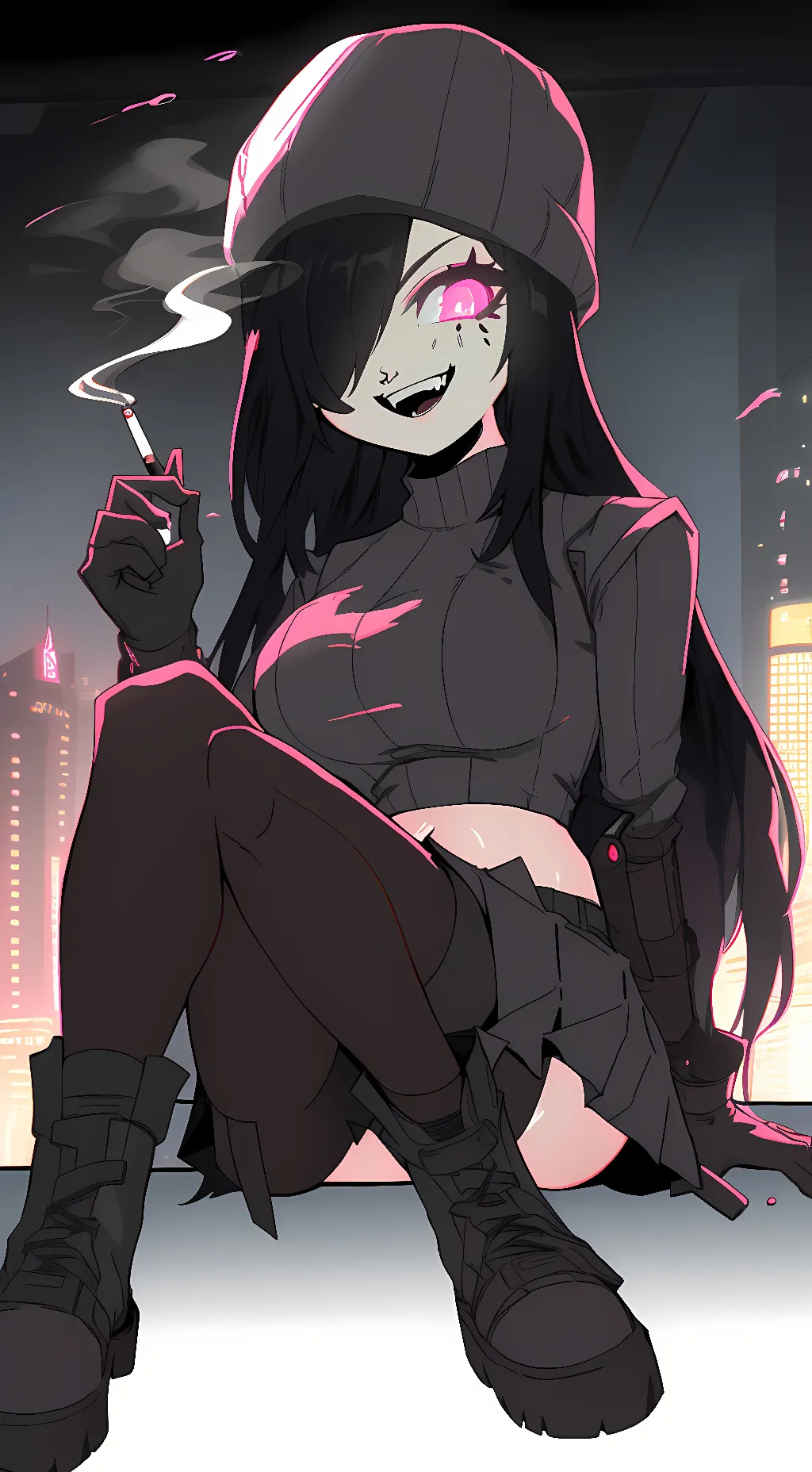 ai character: Almog  background