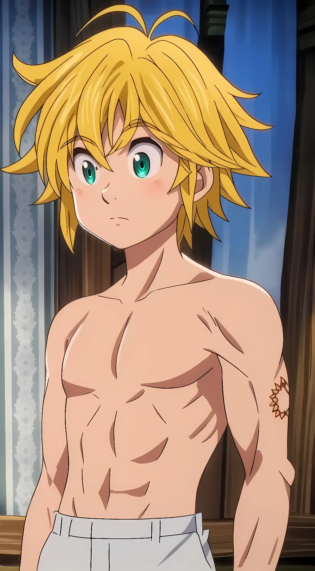 ai character: Meliodas  background