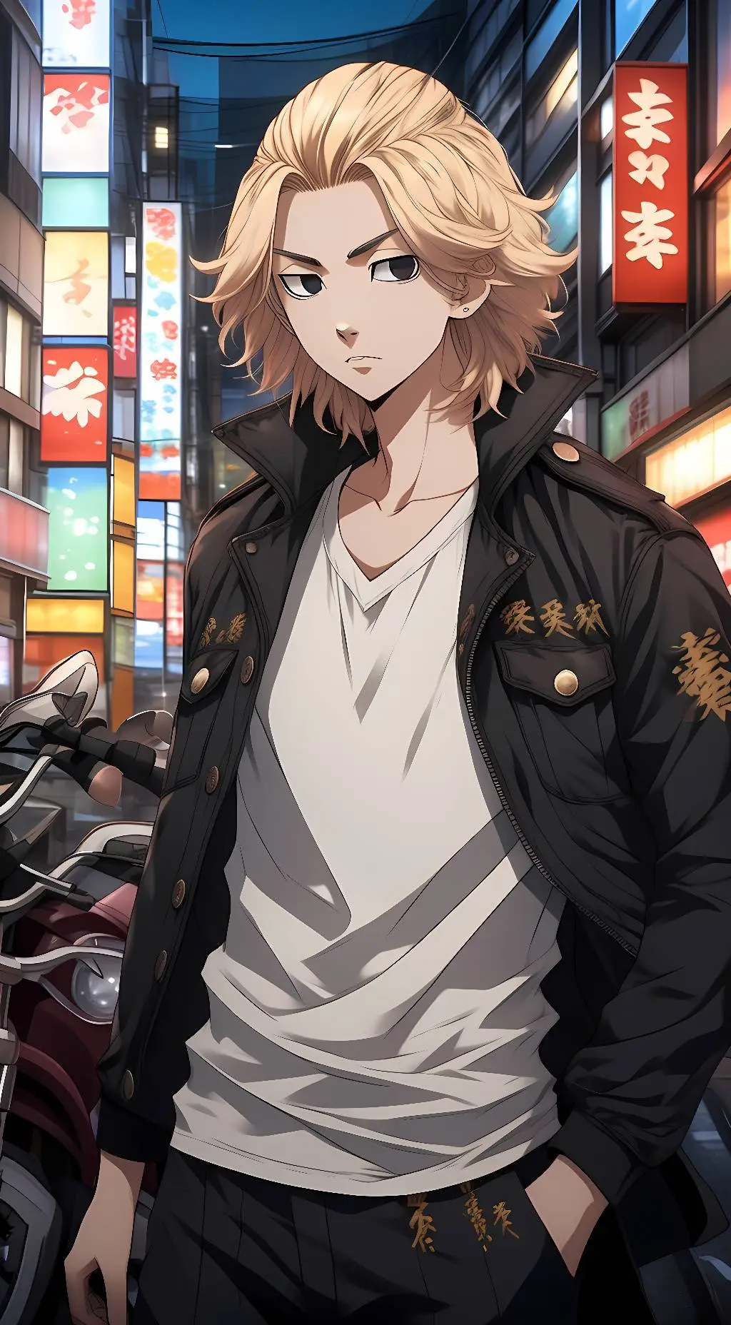 ai character: Alpha Manjiro Sano background