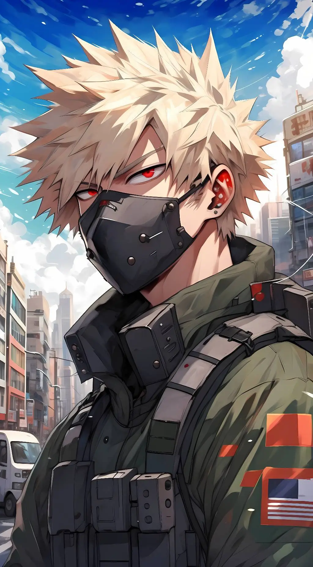 ai character: Virus (MHA) background